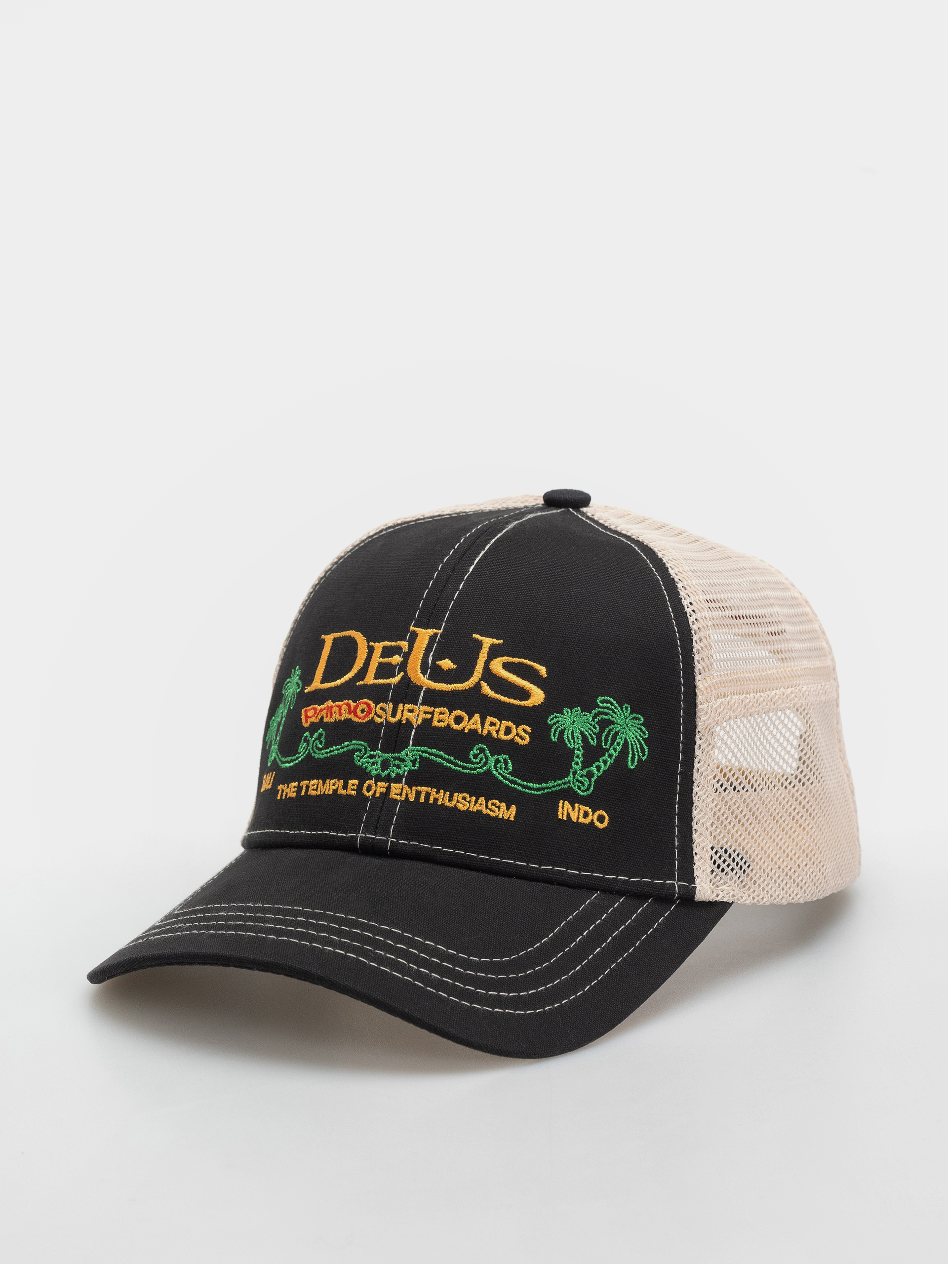 Kšiltovka  Deus Ex Machina Sanchez Trucker (black)