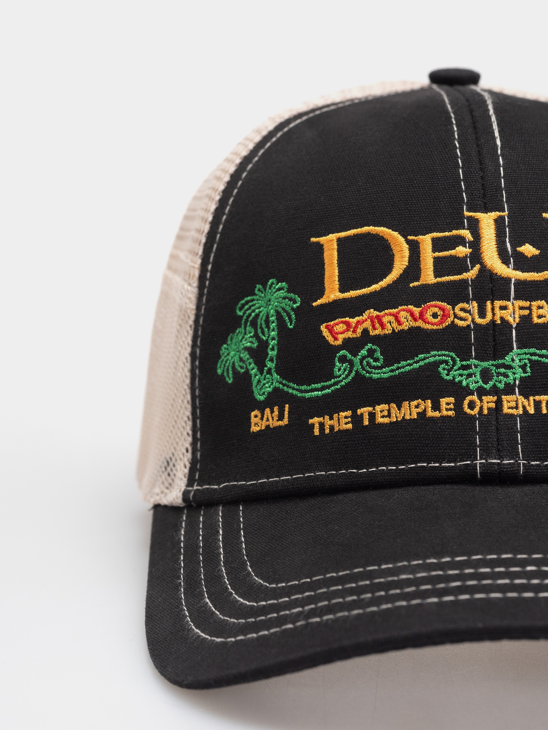 Kšiltovka  Deus Ex Machina Sanchez Trucker (black)