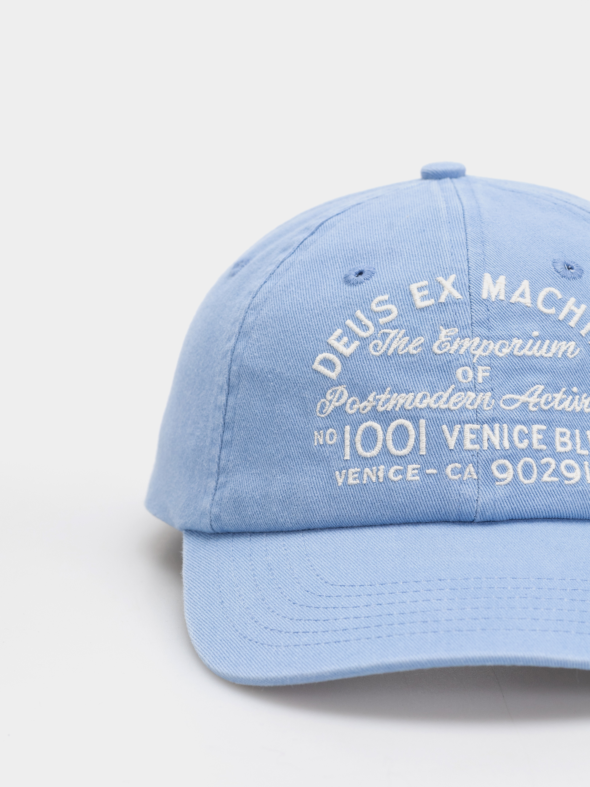 Kšiltovka  Deus Ex Machina Venice Sign (glacier blue)