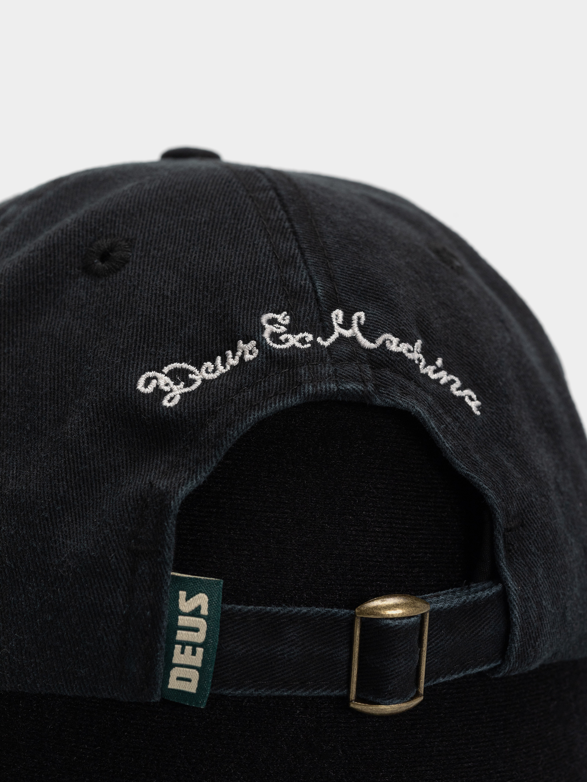 Kšiltovka  Deus Ex Machina Deep Cut Dad (anthracite grey)