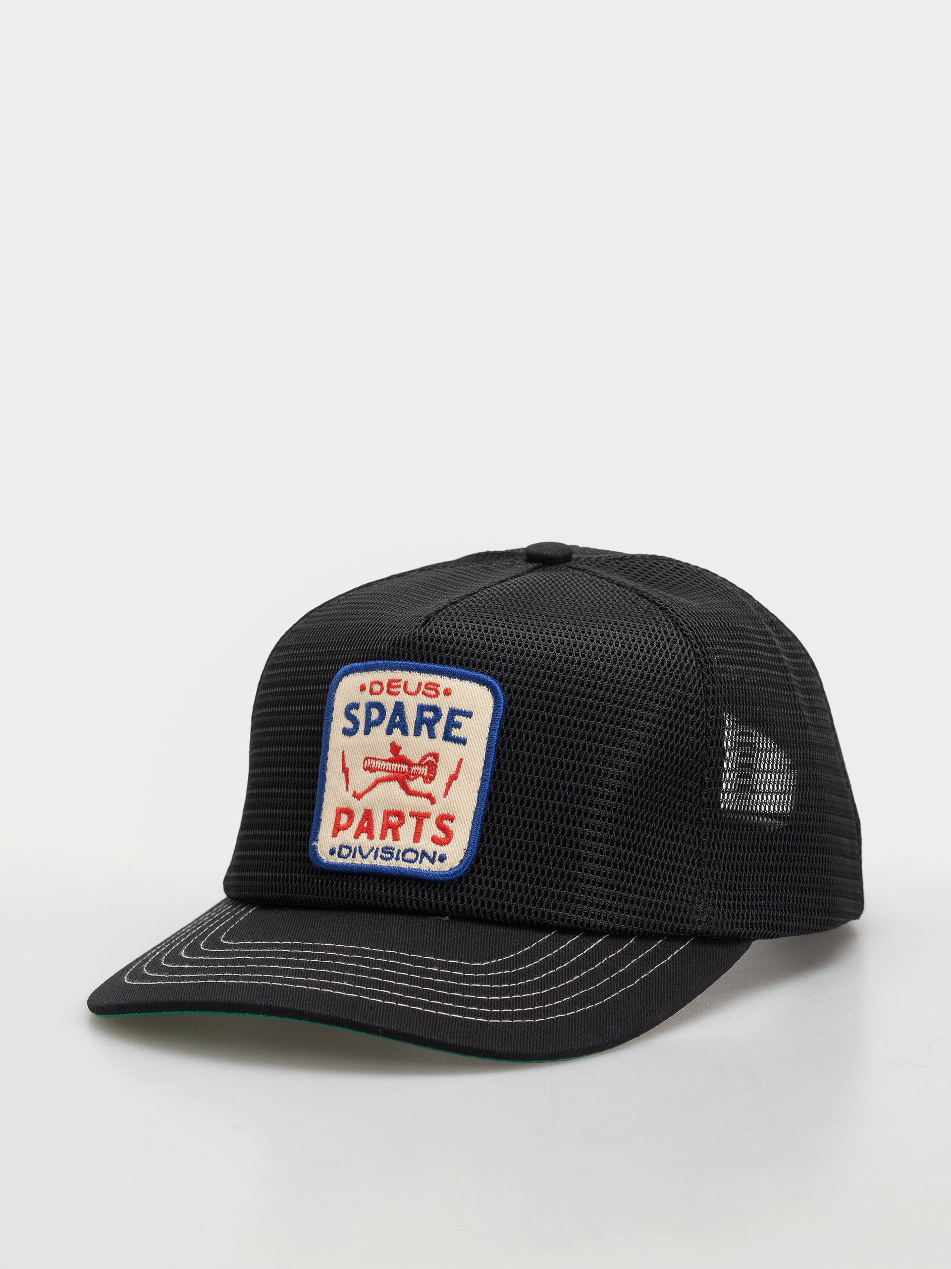 Kšiltovka  Deus Ex Machina Mudflap Trucker (black)
