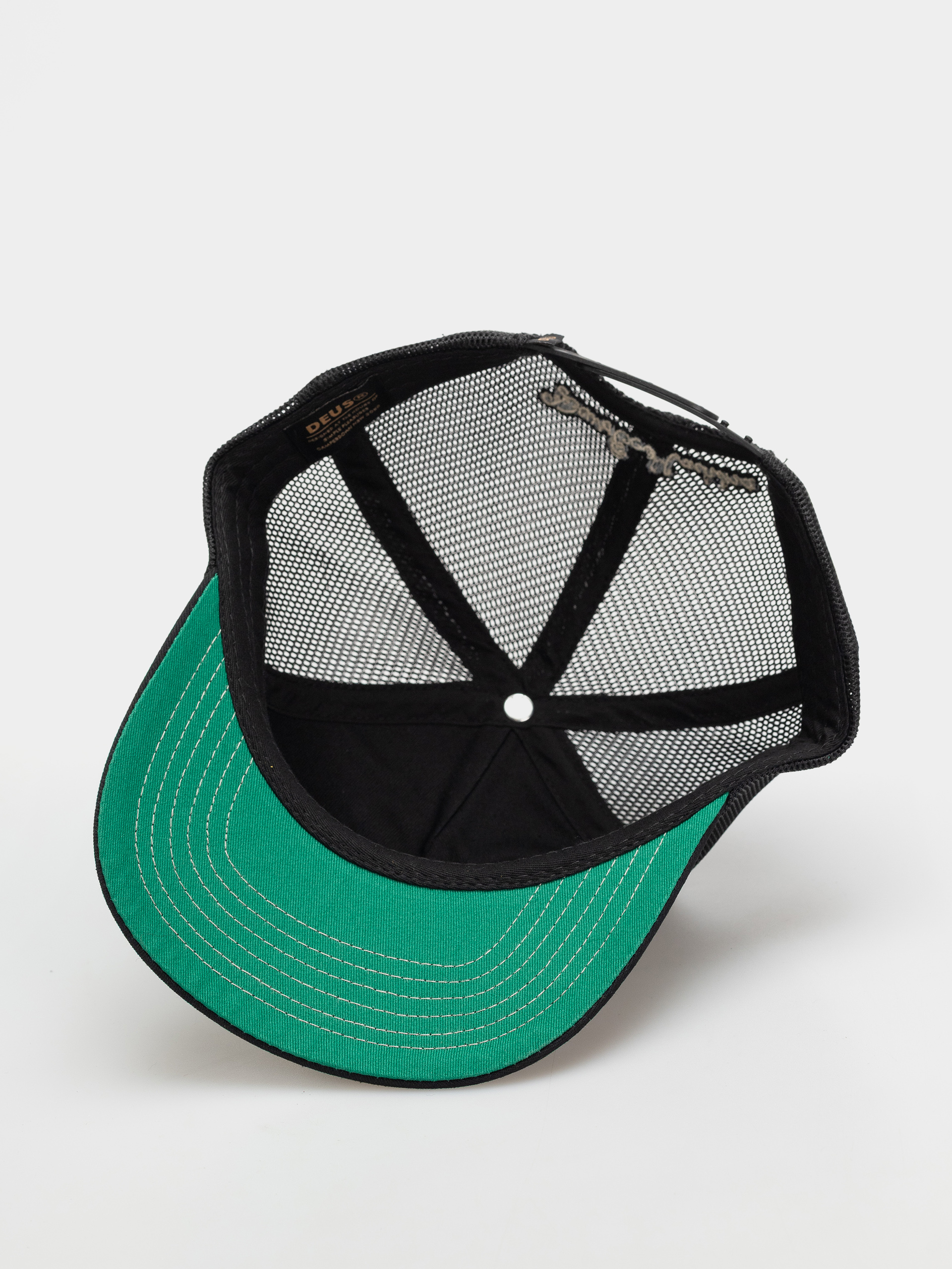 Kšiltovka  Deus Ex Machina Mudflap Trucker (black)