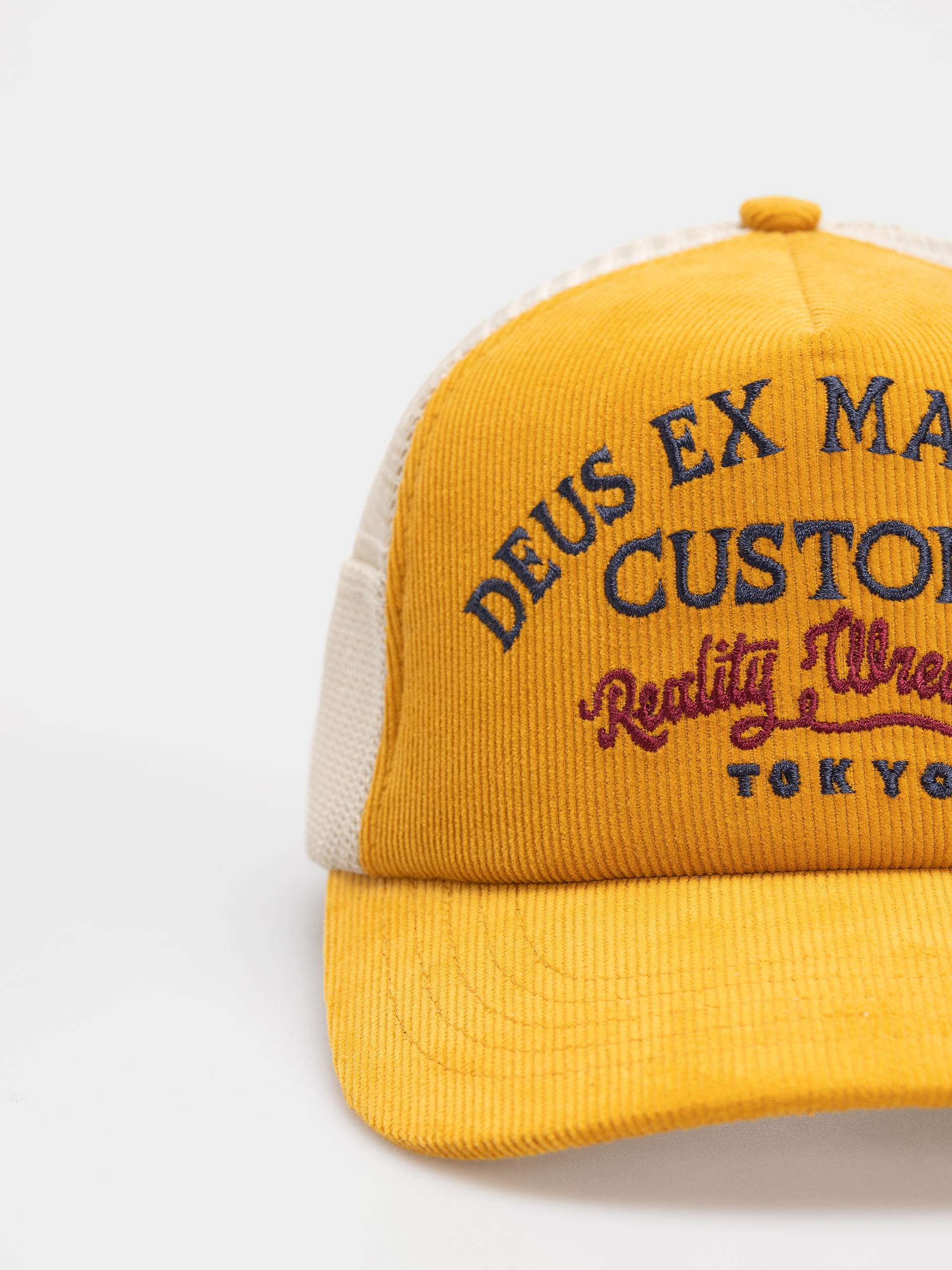 Kšiltovka  Deus Ex Machina Marsden Trucker (radiant yellow)