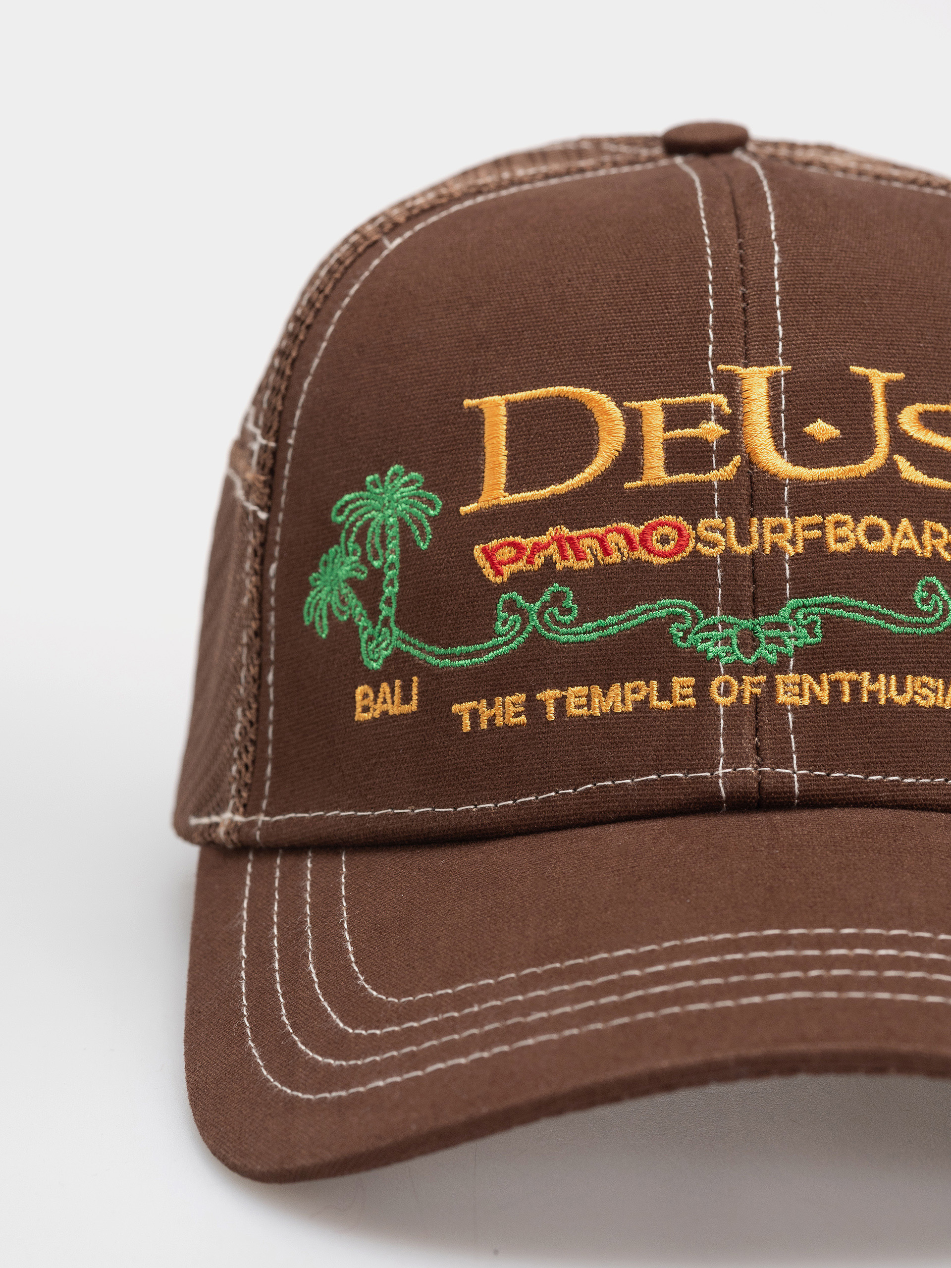 Kšiltovka  Deus Ex Machina Sanchez Trucker (brown)