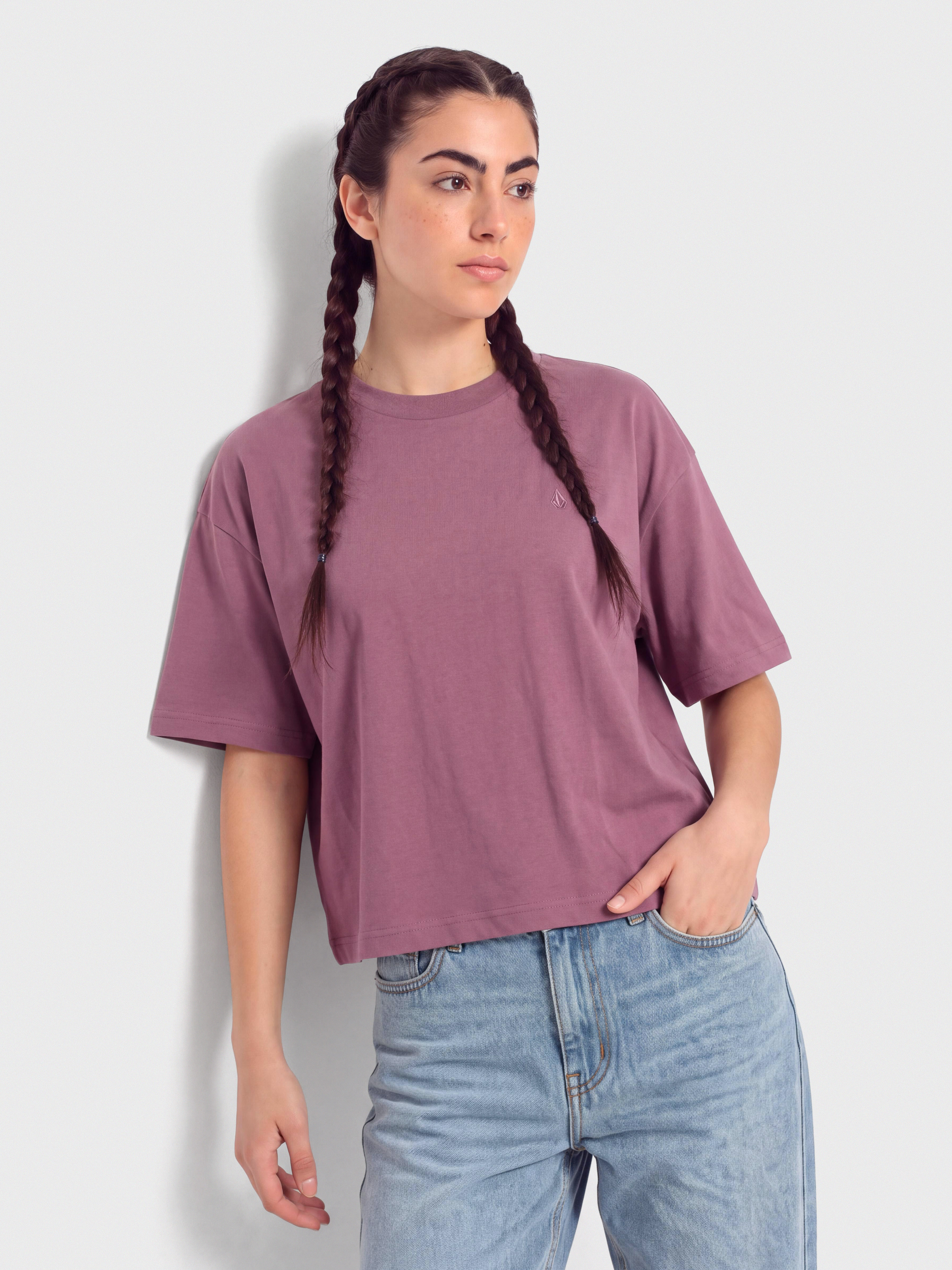 Tričko Volcom Stone Blanks Up Wmn (orchid)