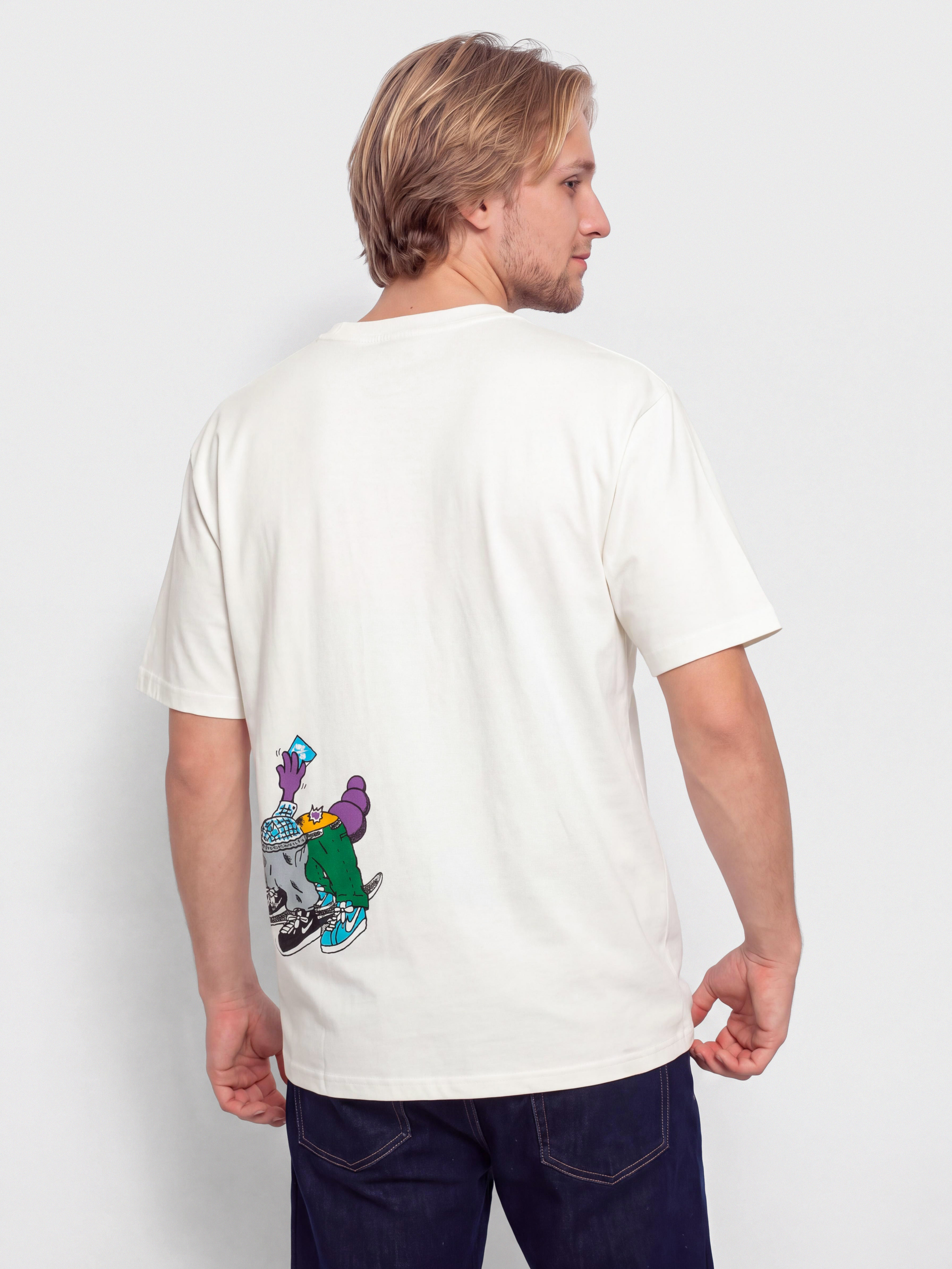 Tričko Nike SB Sk8pillar (white)