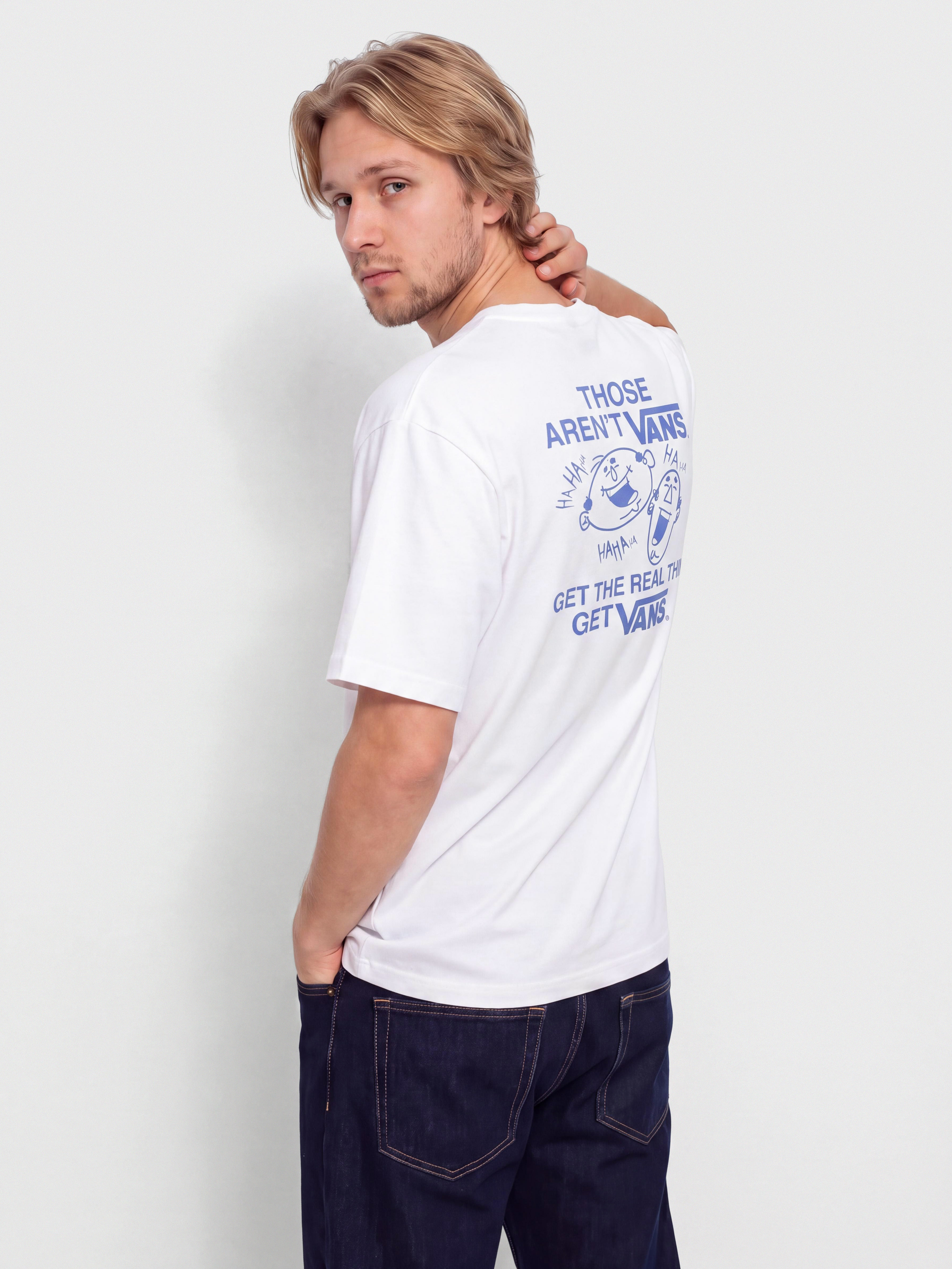 Tričko Vans Chuckling Duo Loose (white)