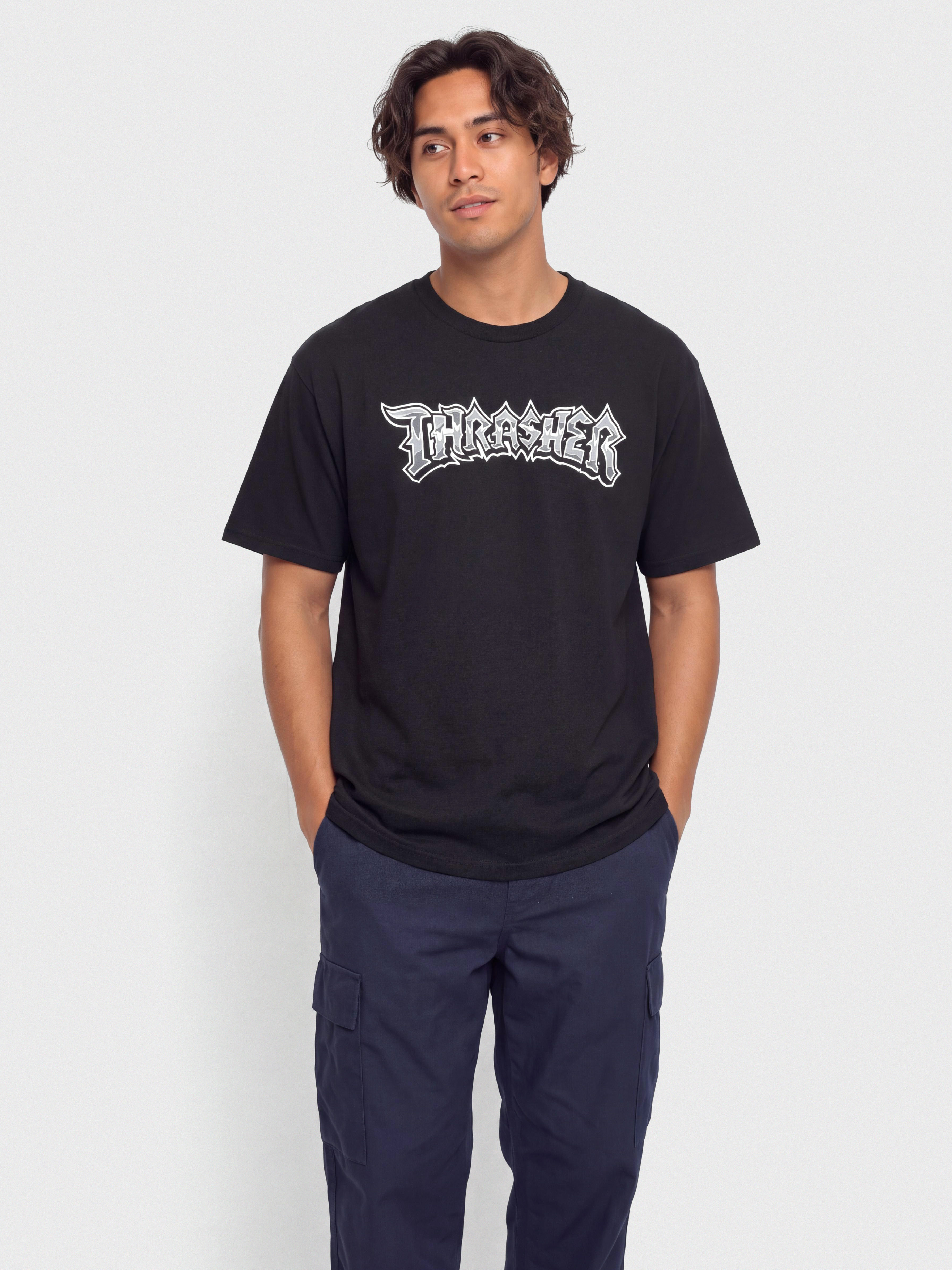 Tričko Thrasher Cruisin (black)