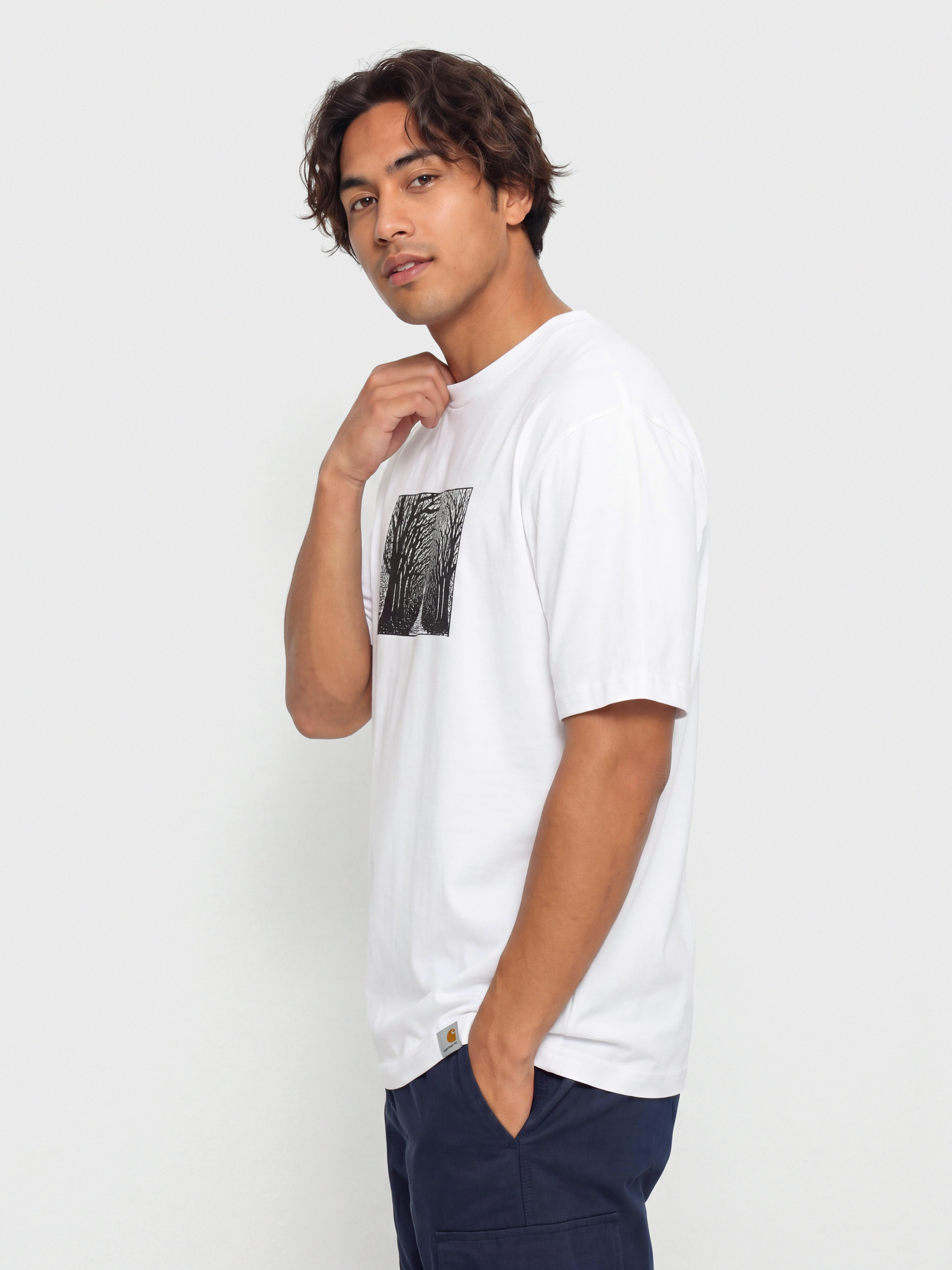 Tričko Carhartt WIP Avenue (white)