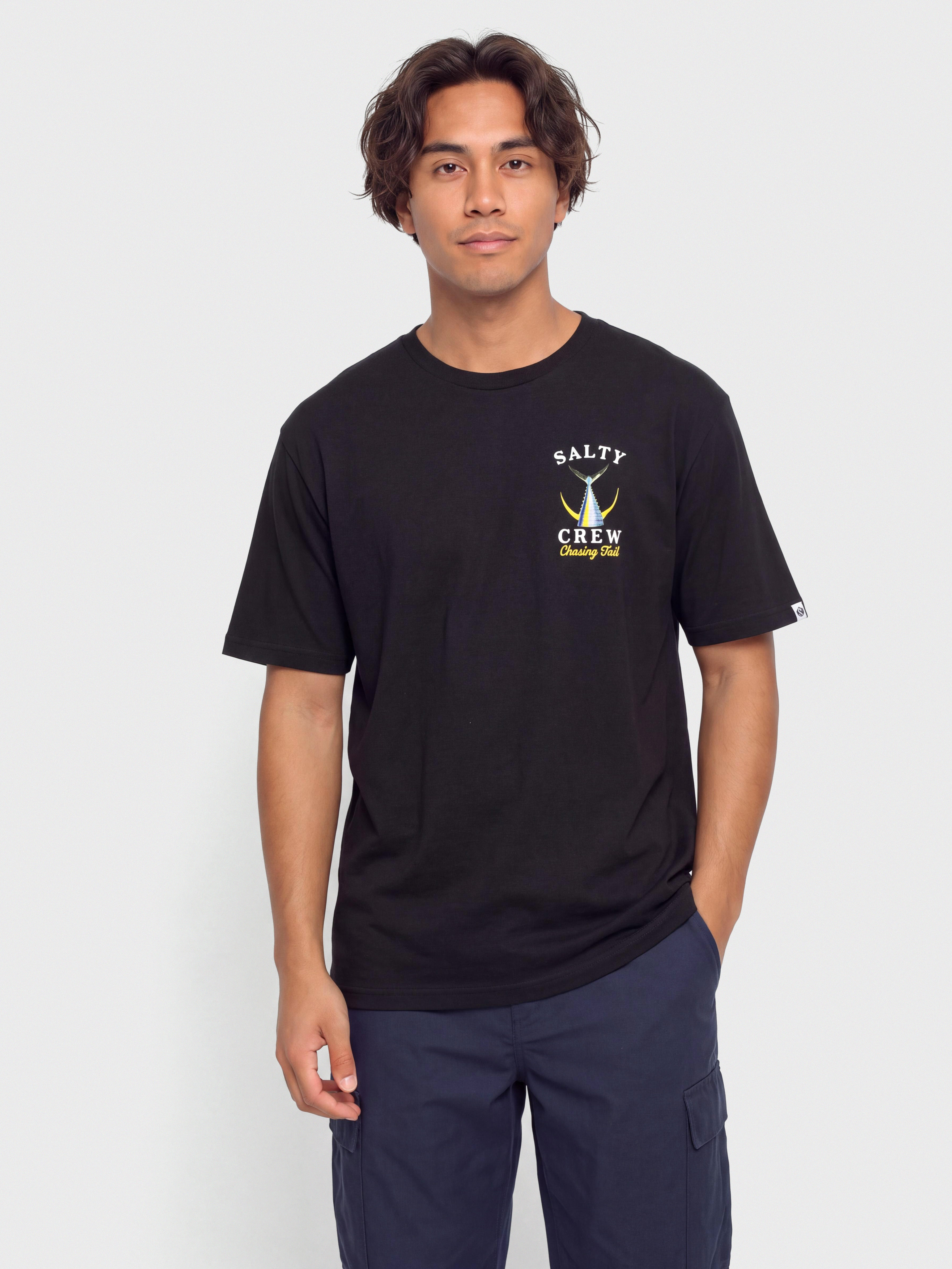 Tričko Salty Crew Tailed (black)
