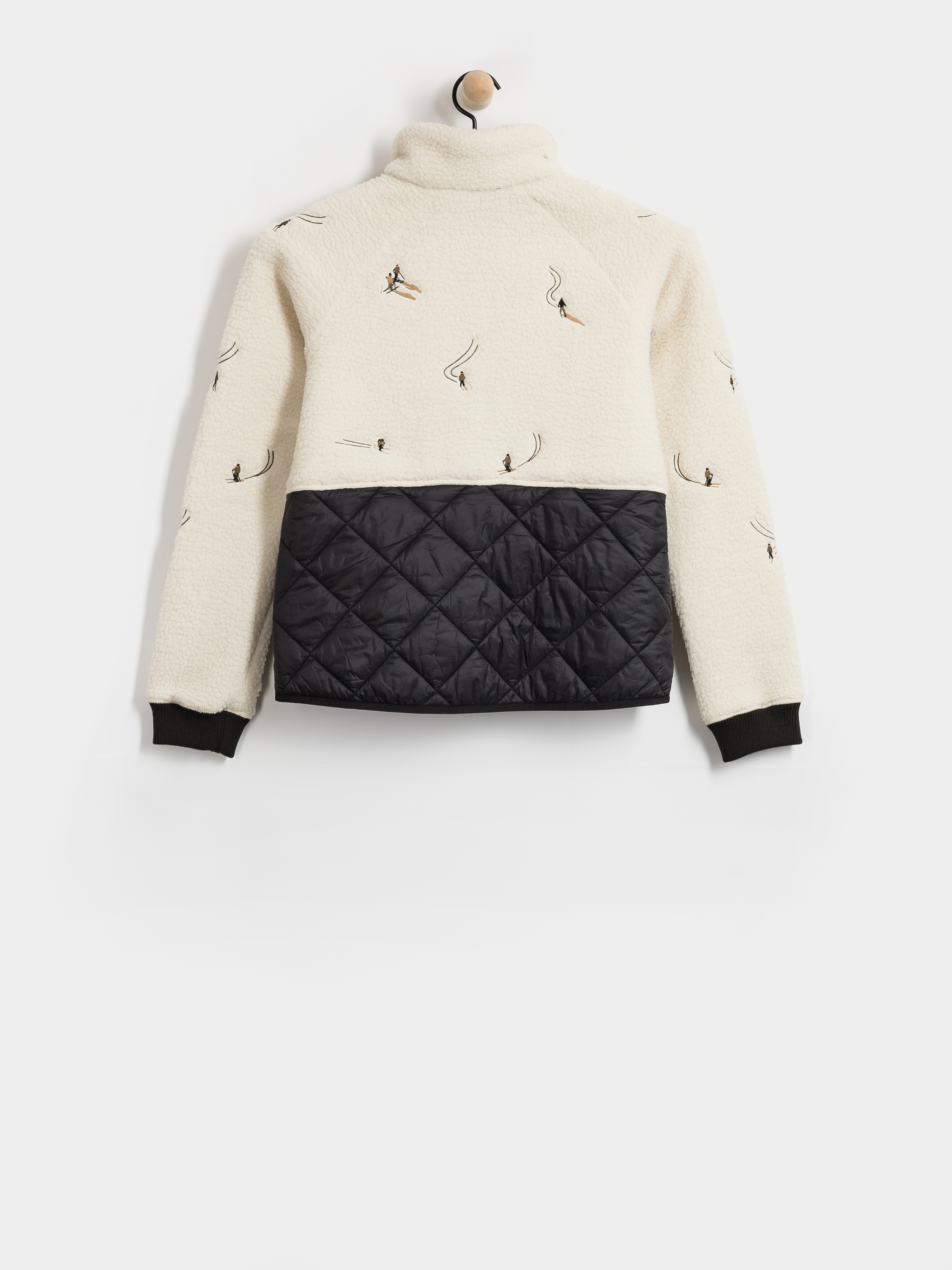 Bunda Helly Hansen Bliss Hybrid Wmn (cream skiers embroidery)