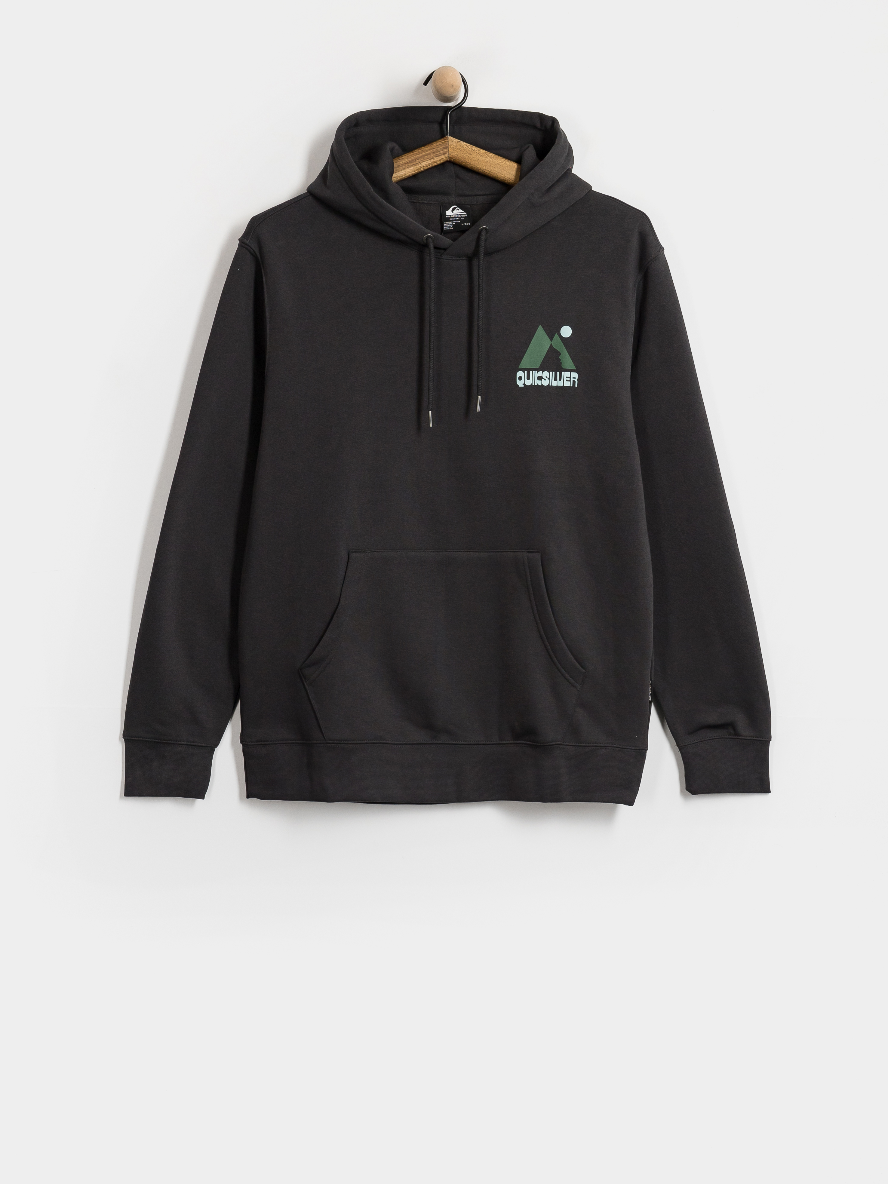Mikina s kapucí Quiksilver Salt Water Peak HD (tarmac)