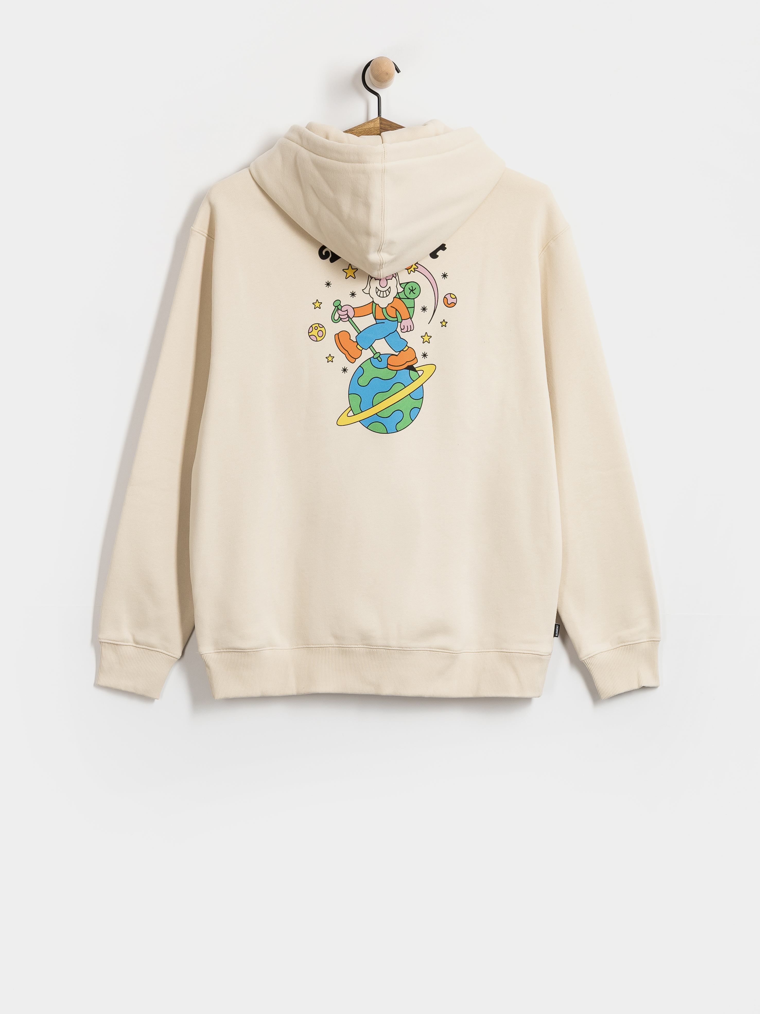 Mikina s kapucí Element Planet Hiker HD (oat milk)