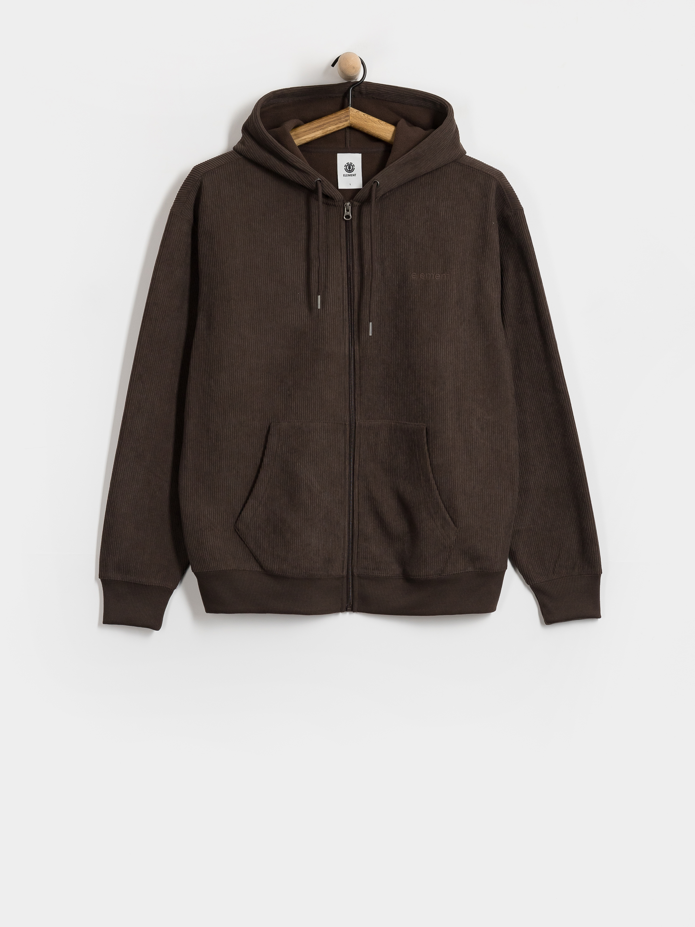 Mikina s kapucí Element Lowcase Corduroy ZHD (java)