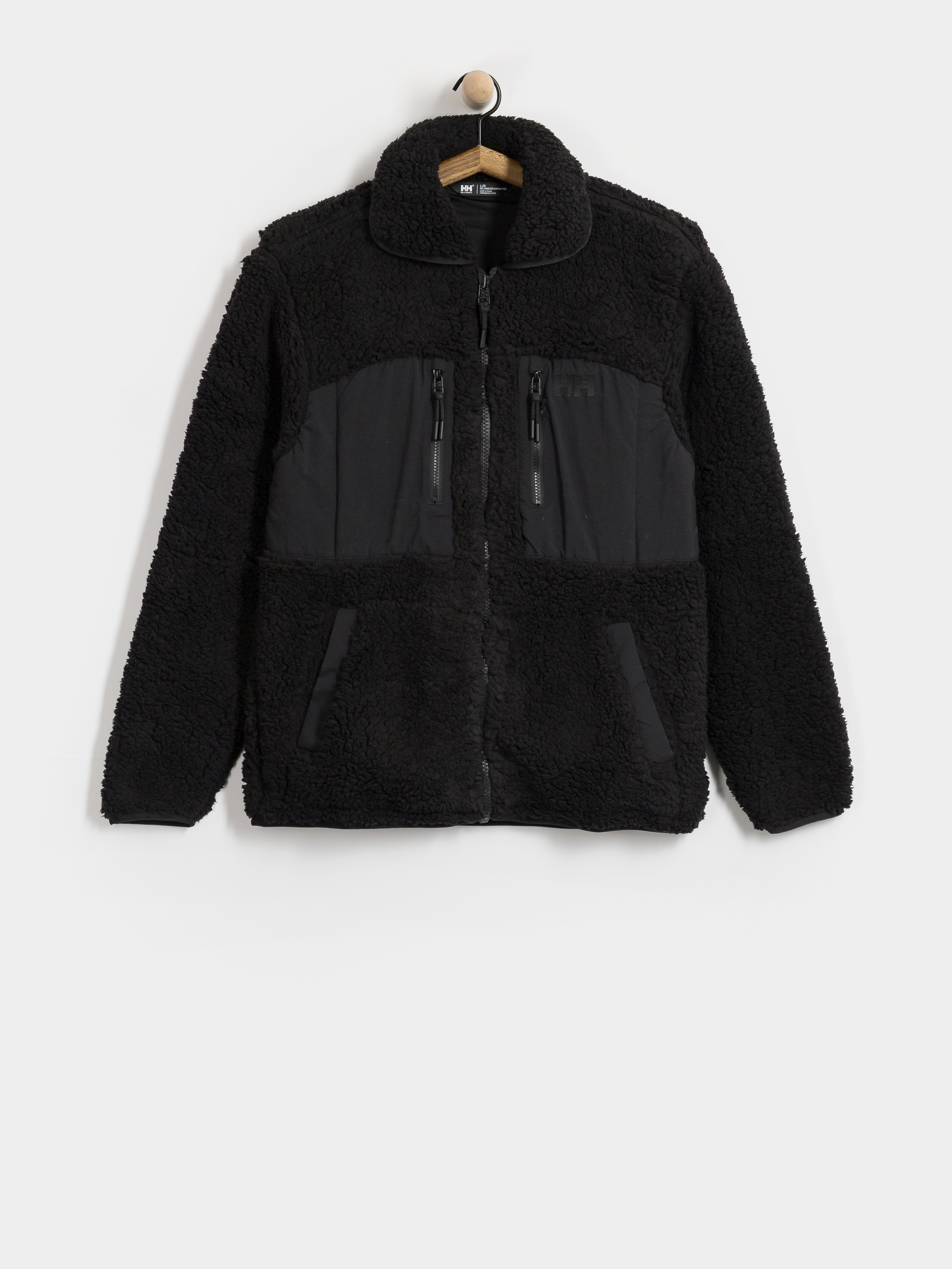 Pánský Fleecová mikina Helly Hansen Moonlit Pile (black)