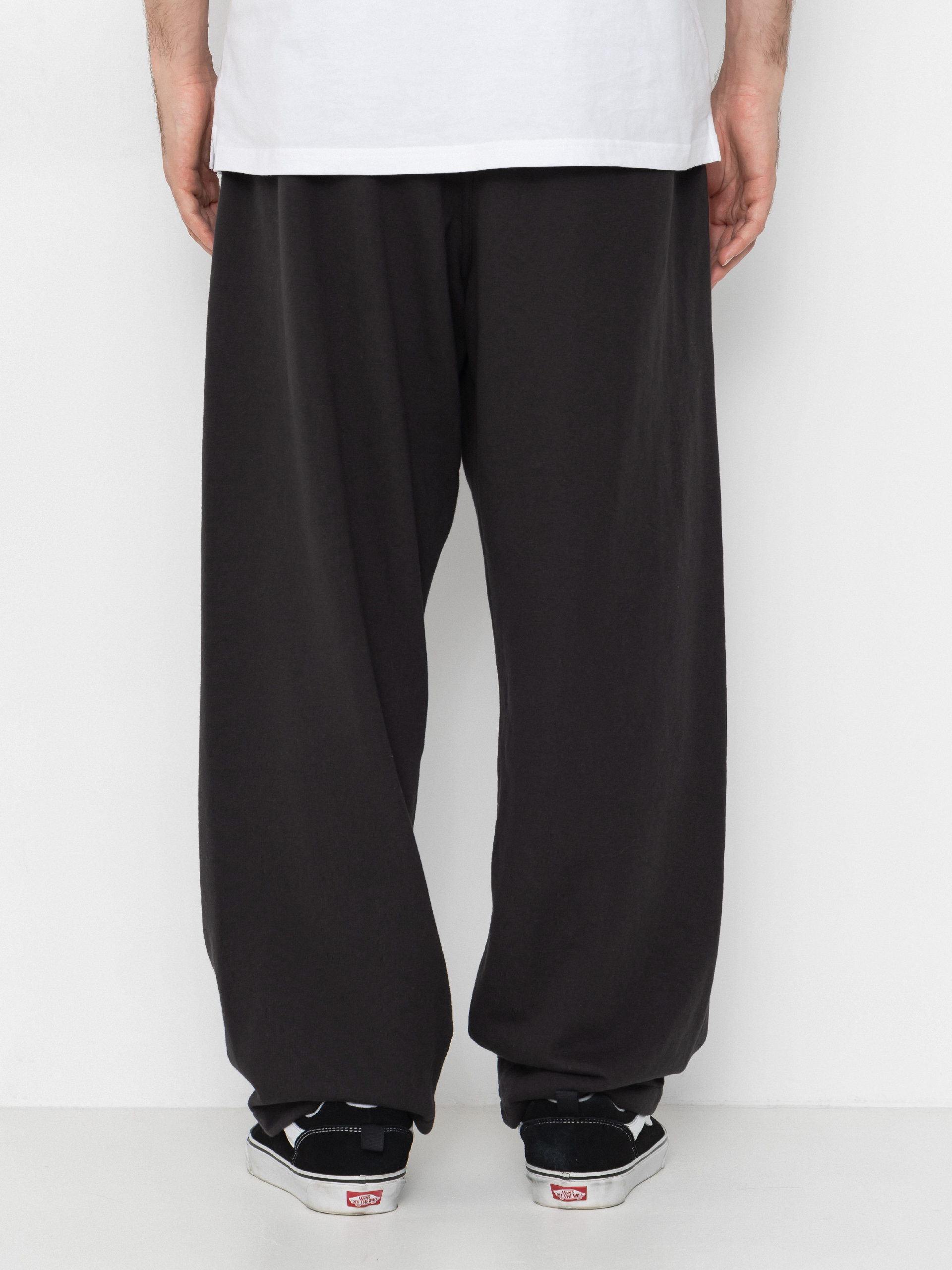 Kalhoty Vans Stretch Logo Straight Leg (black)