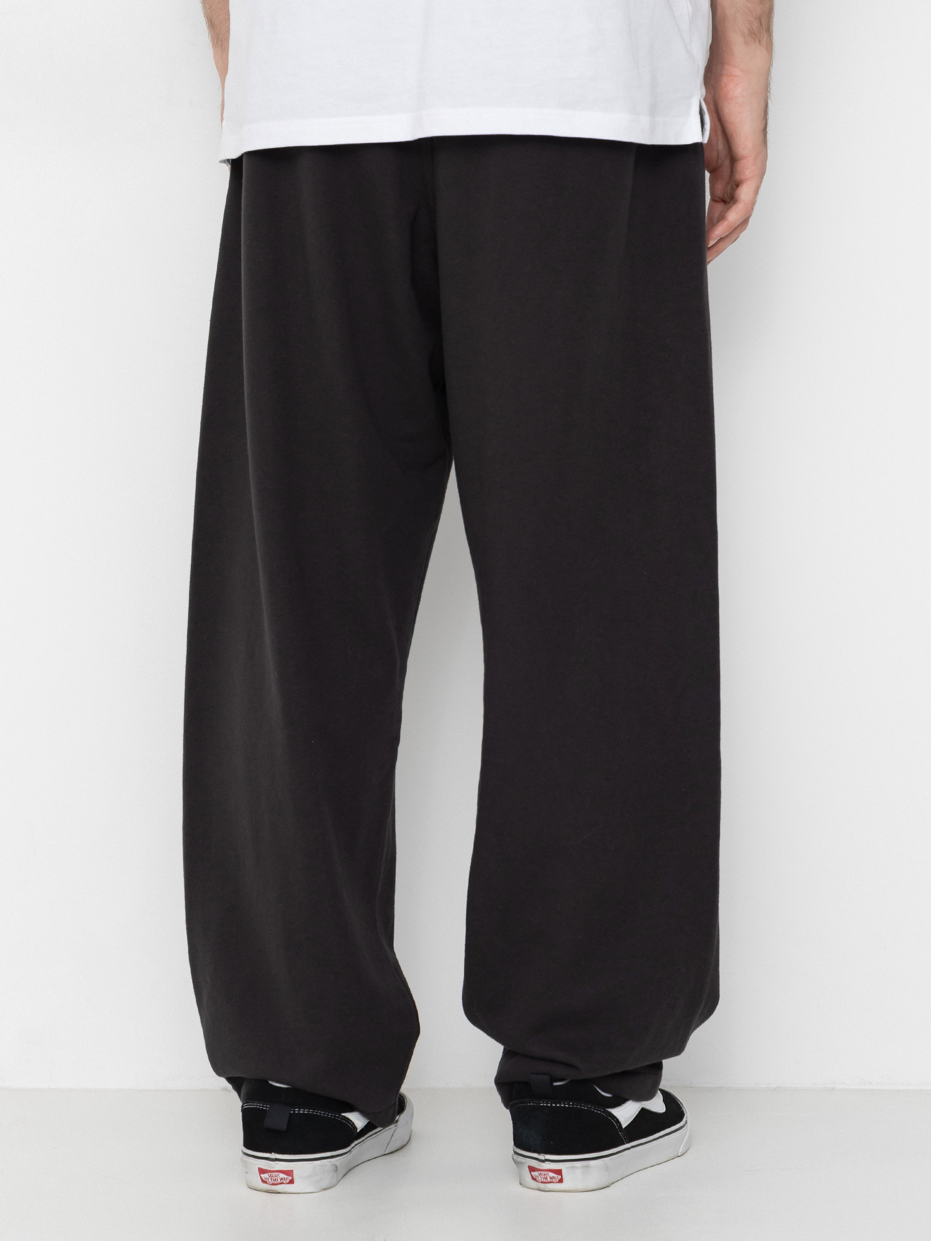 Kalhoty Vans Stretch Logo Straight Leg (black)