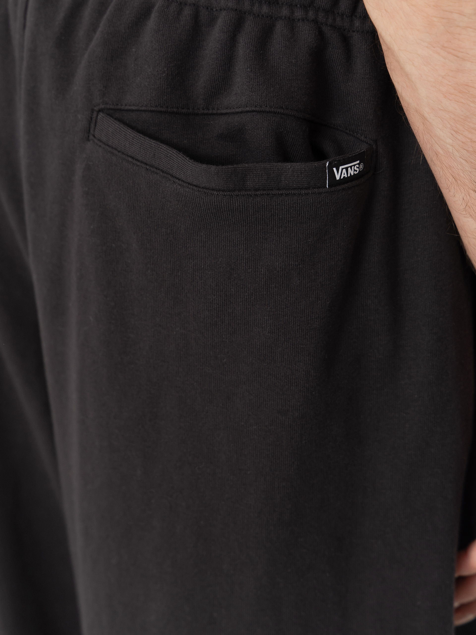 Kalhoty Vans Stretch Logo Straight Leg (black)