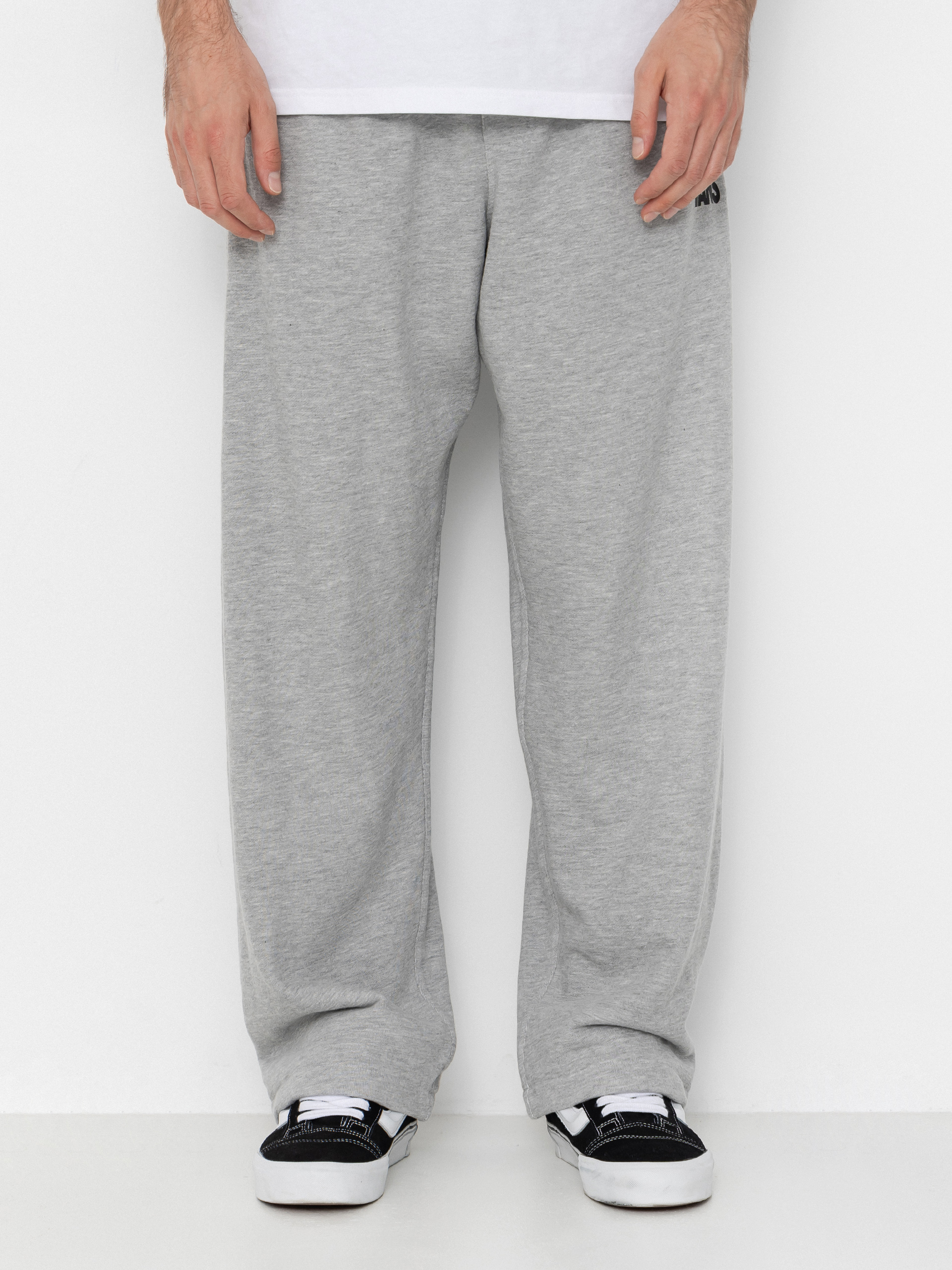 Kalhoty Vans Stretch Logo Straight Leg (cement heather)