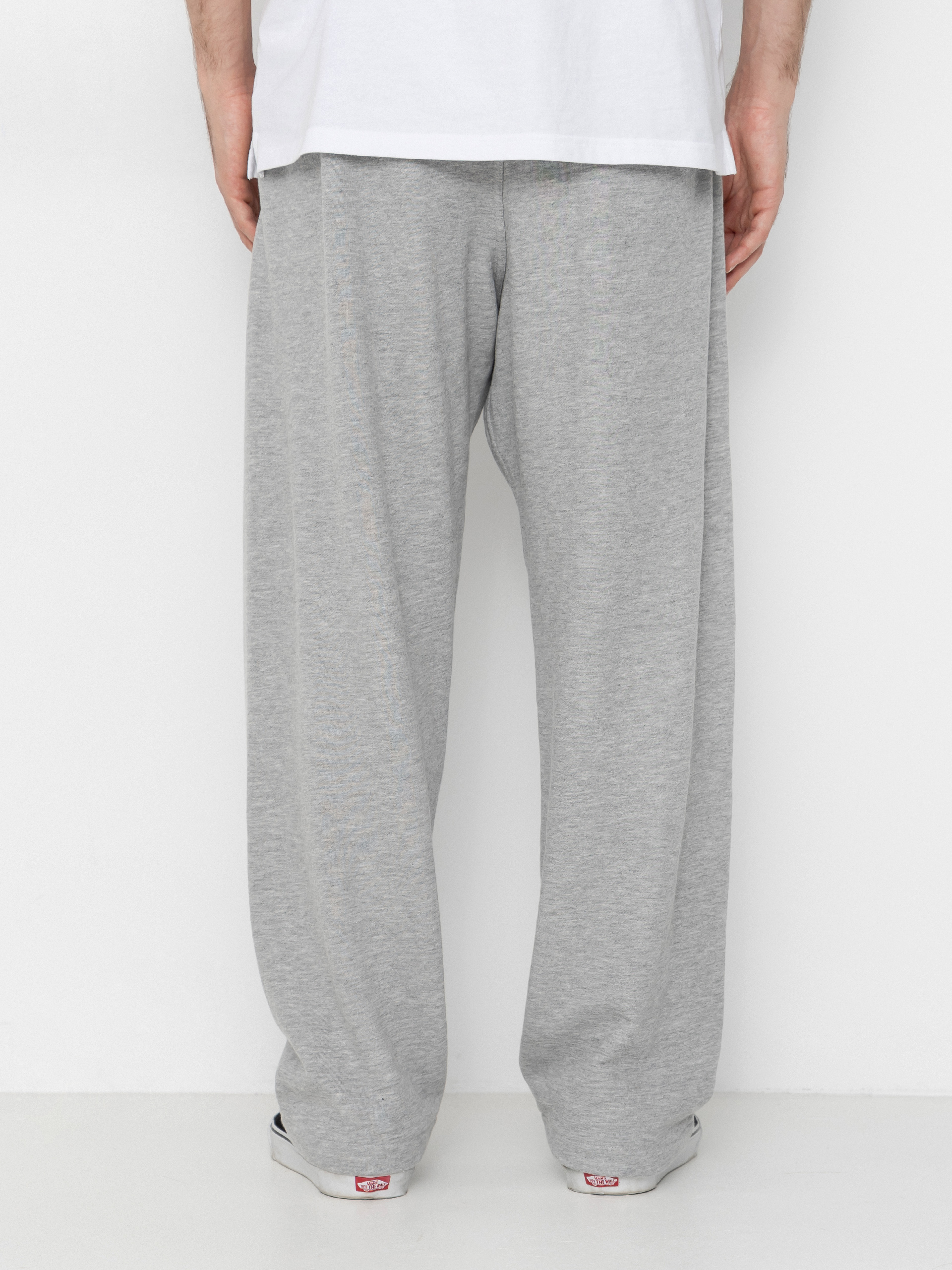 Kalhoty Vans Stretch Logo Straight Leg (cement heather)