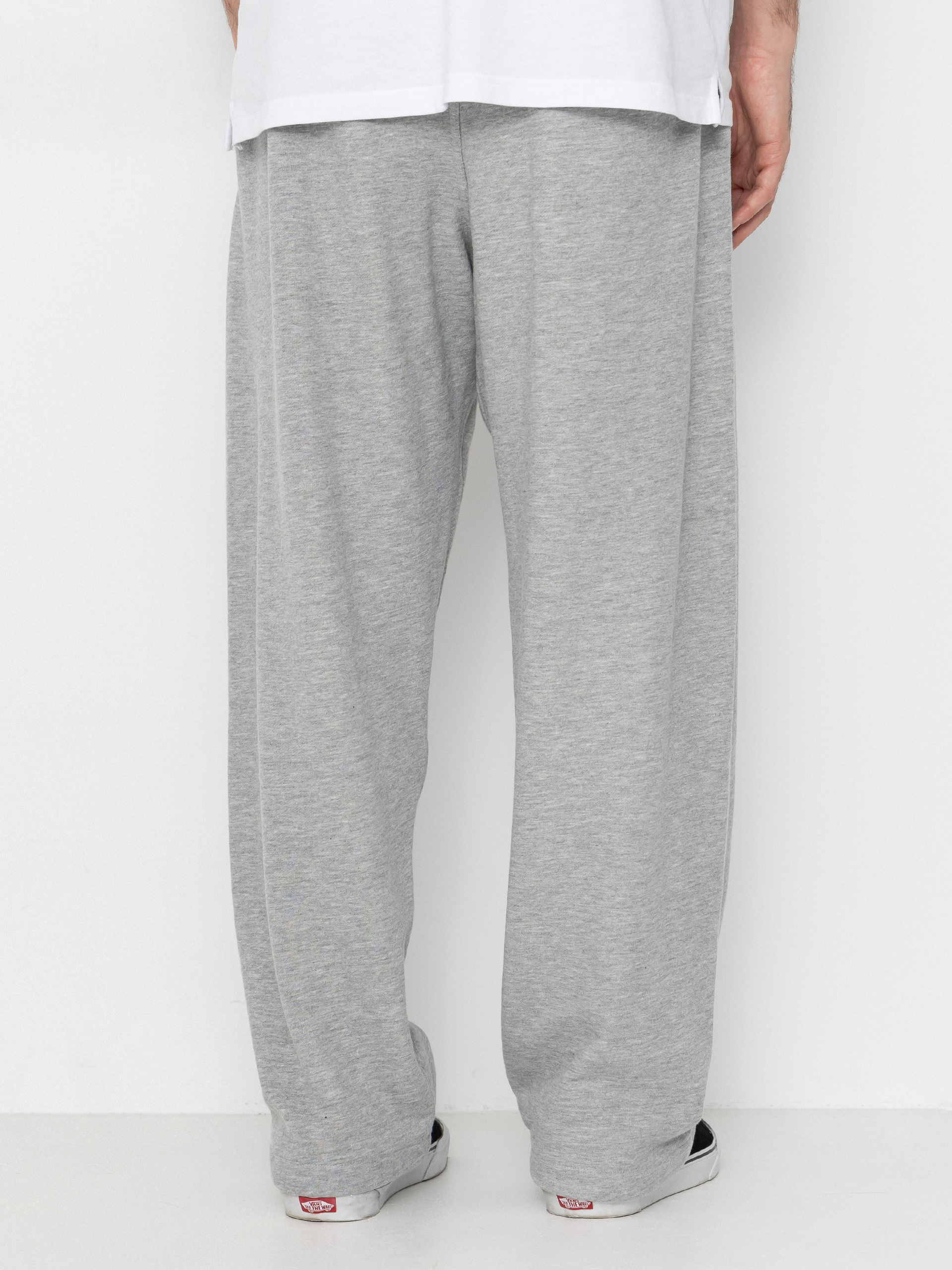 Kalhoty Vans Stretch Logo Straight Leg (cement heather)