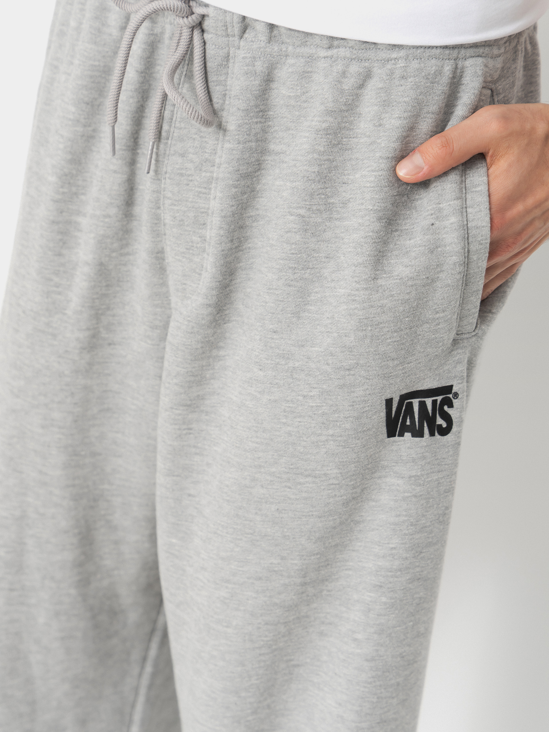 Kalhoty Vans Stretch Logo Straight Leg (cement heather)