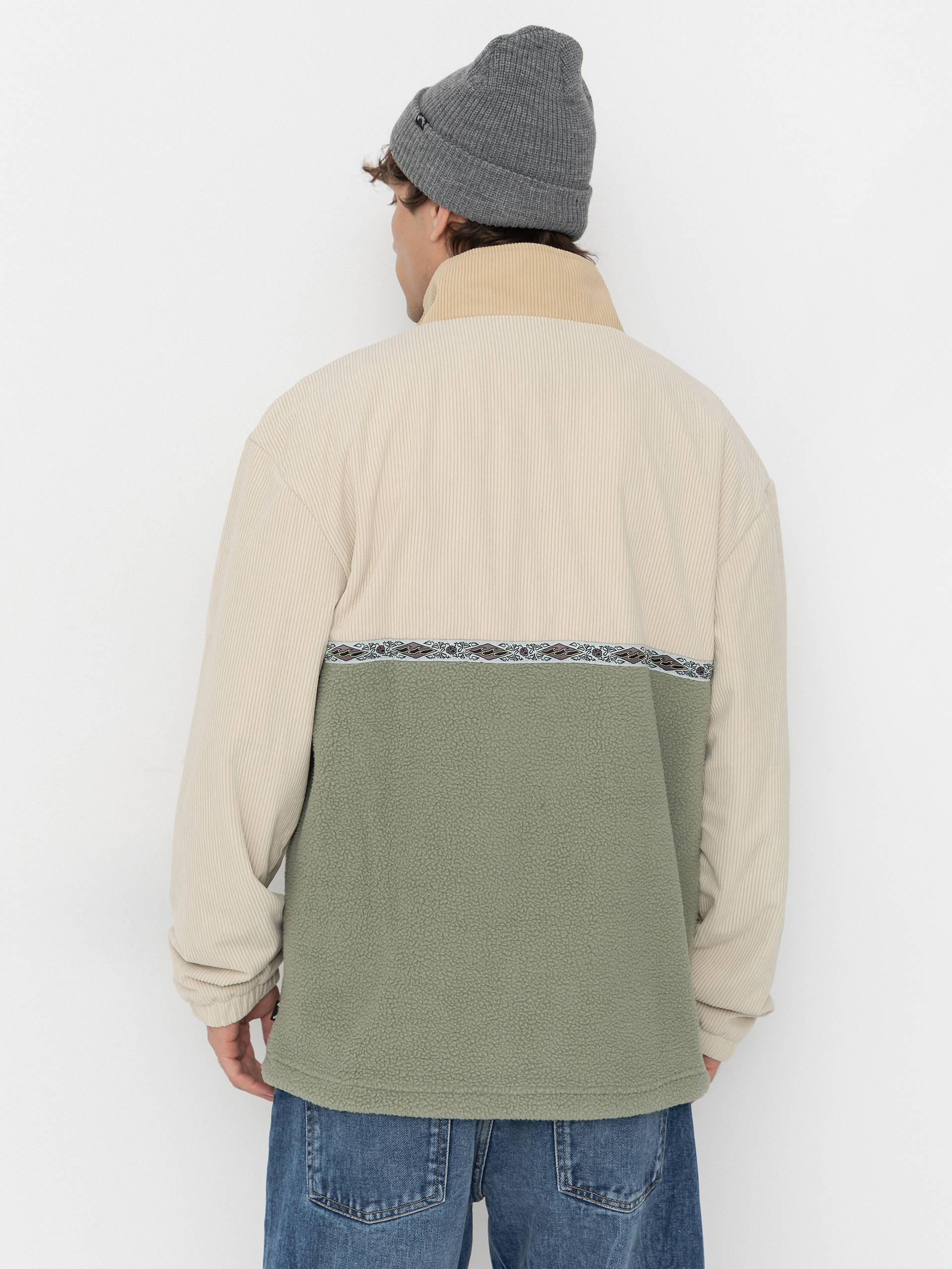 Pánský Fleecová mikina Billabong Space Lobster (khaki)