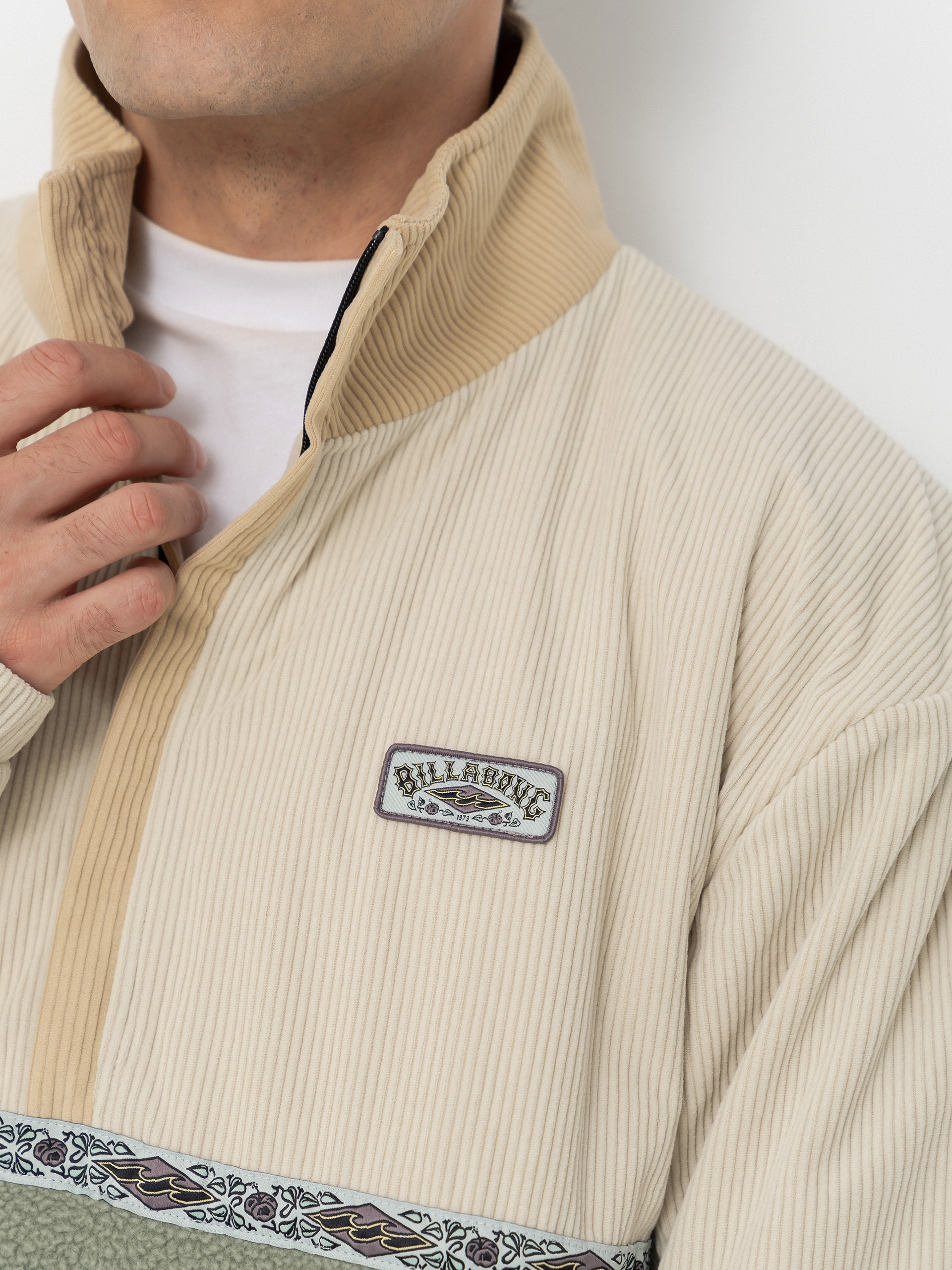 Pánský Fleecová mikina Billabong Space Lobster (khaki)