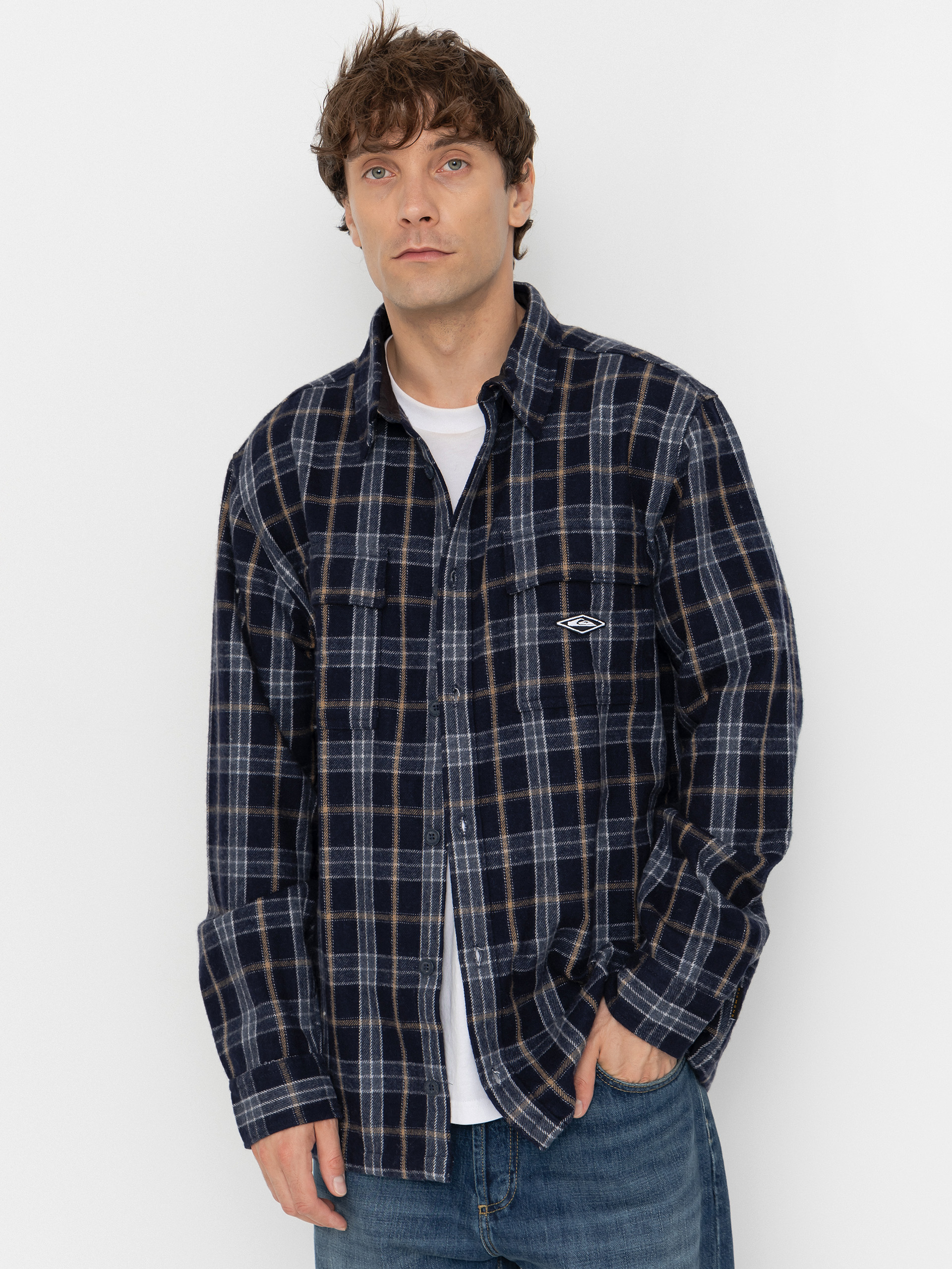 Košile Quiksilver Diamond Wool