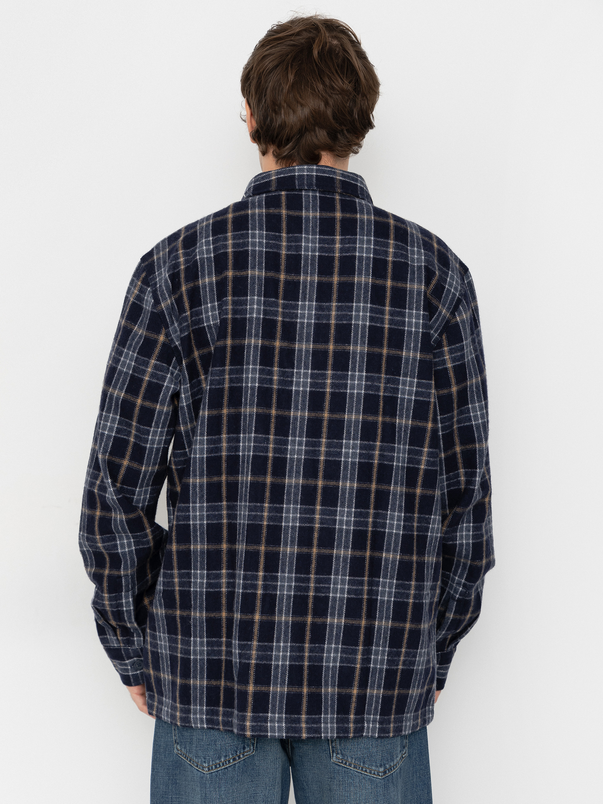 Košile Quiksilver Diamond Wool (dark navy diamond check)