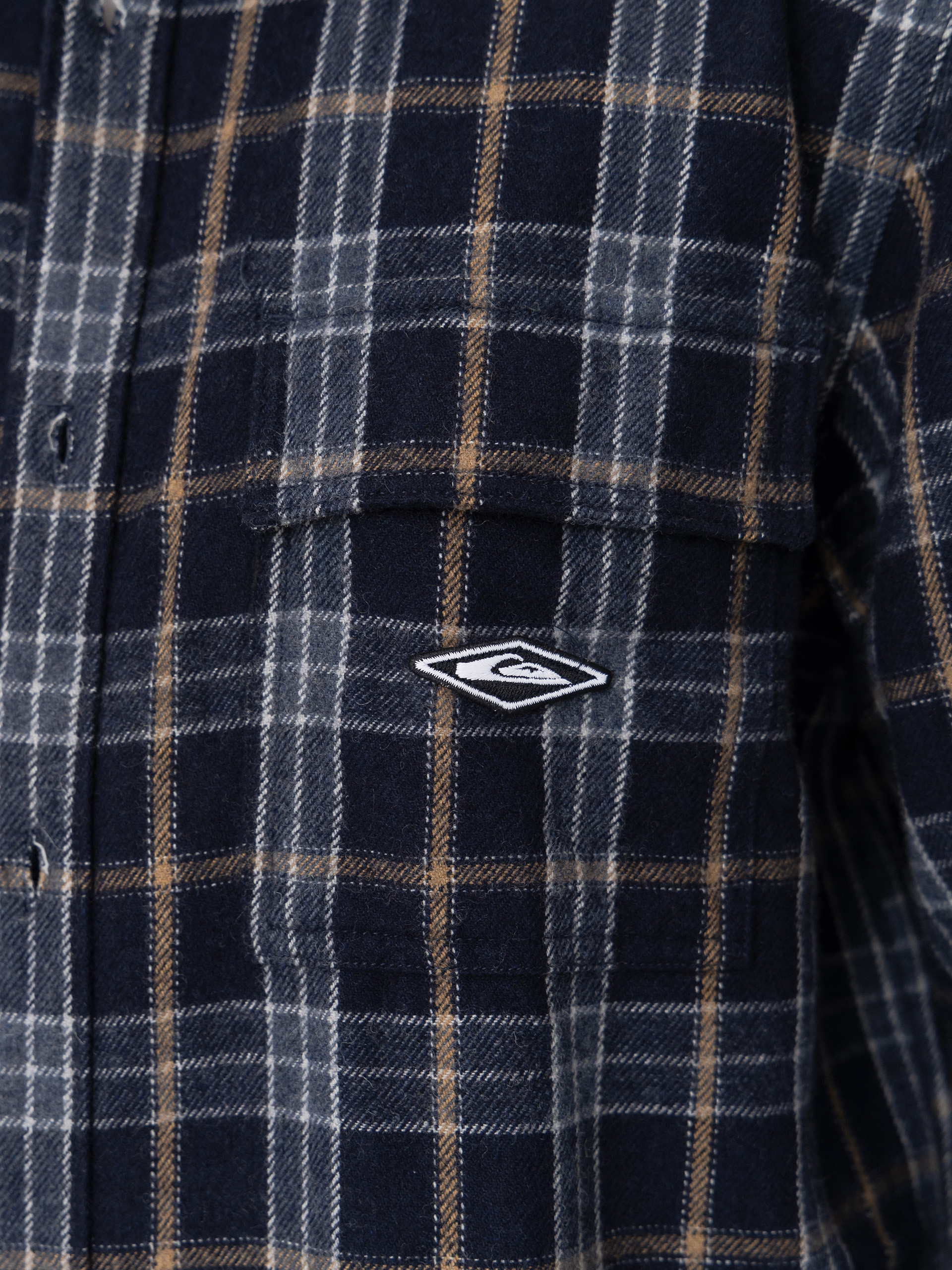 Košile Quiksilver Diamond Wool (dark navy diamond check)