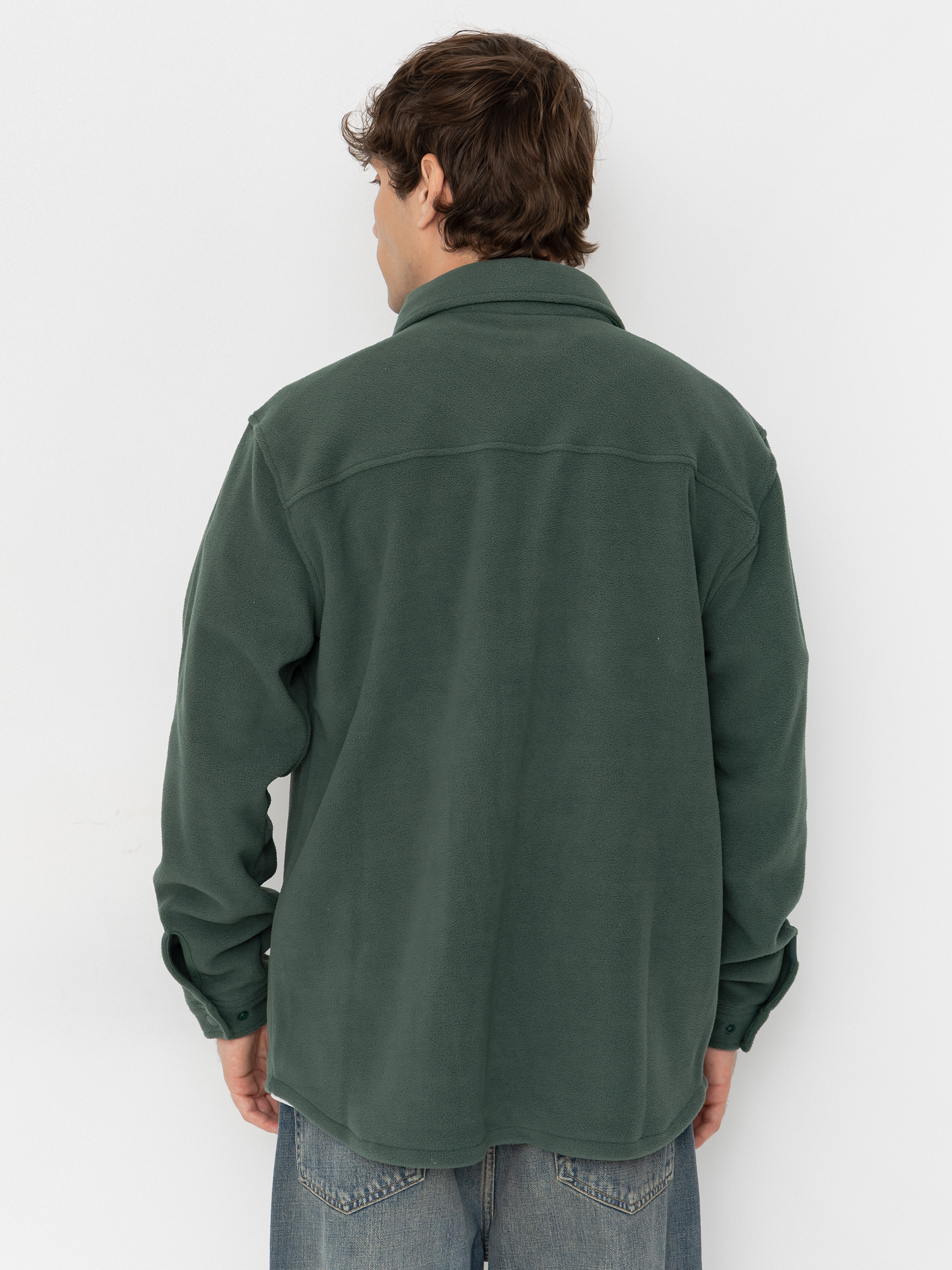 Pánský Fleecová mikina Quiksilver Venture Polar Fleece Shirt (forest)