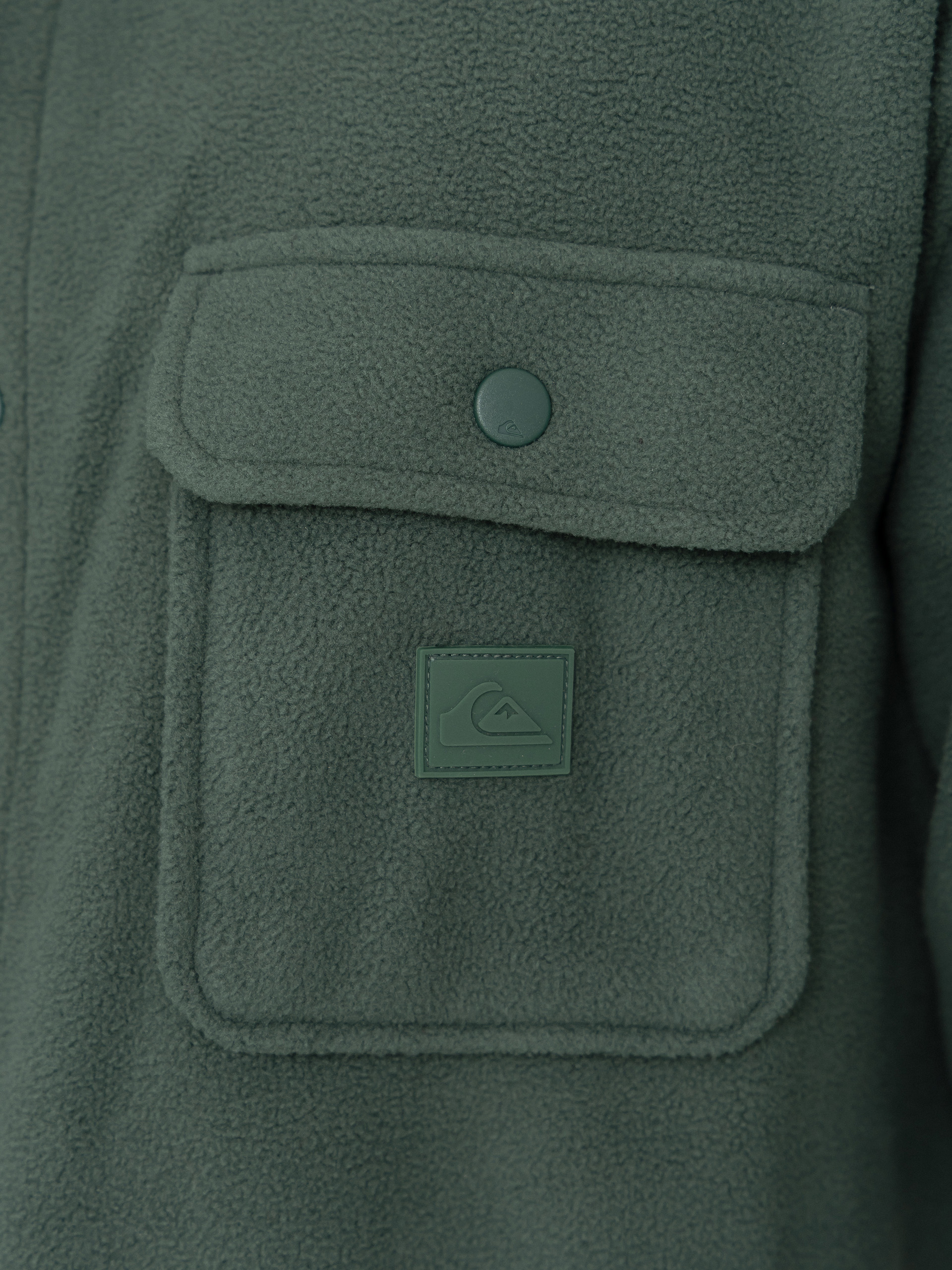 Pánský Fleecová mikina Quiksilver Venture Polar Fleece Shirt (forest)