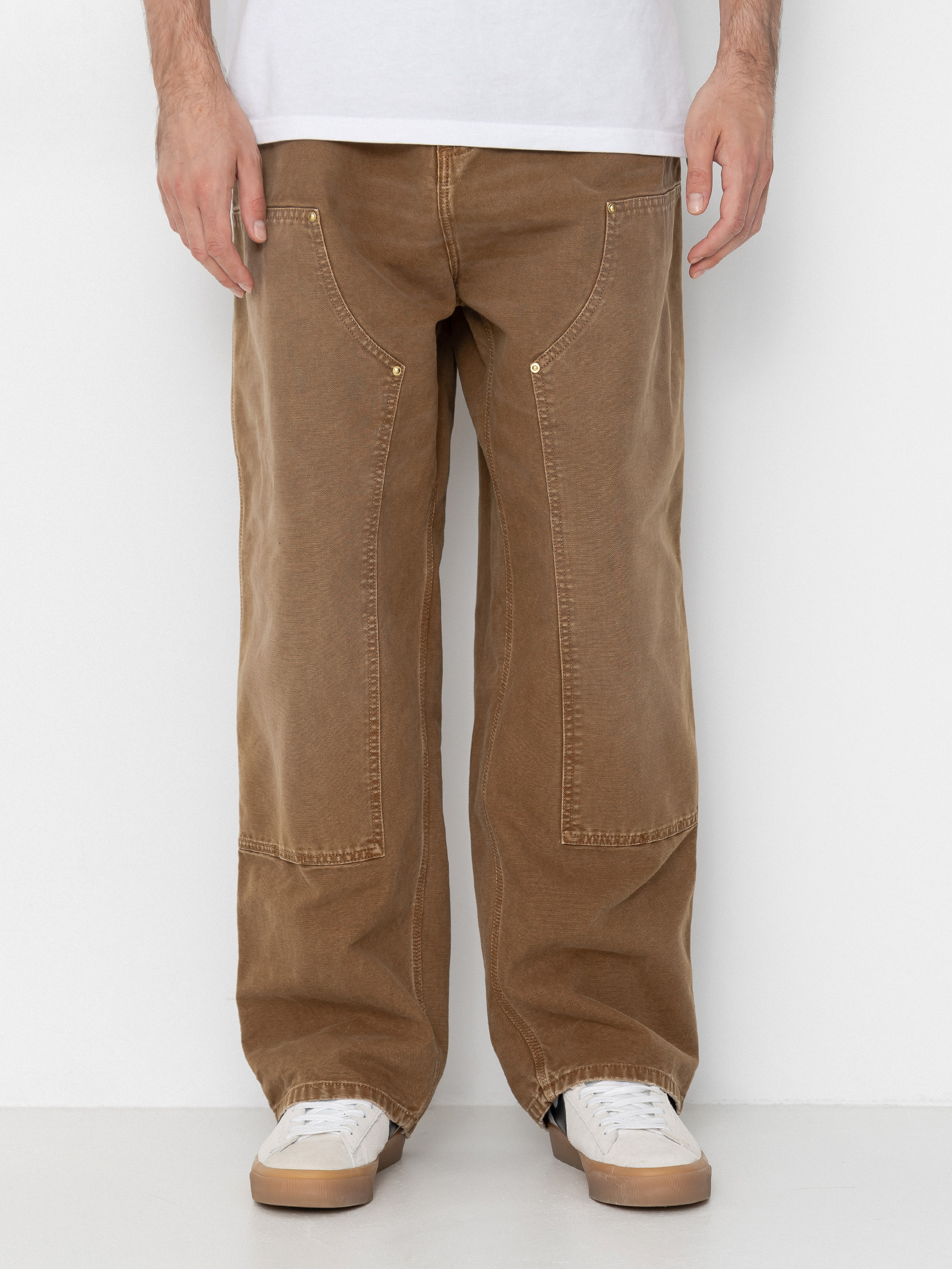 Kalhoty Carhartt WIP OG Double Knee (hamilton brown)