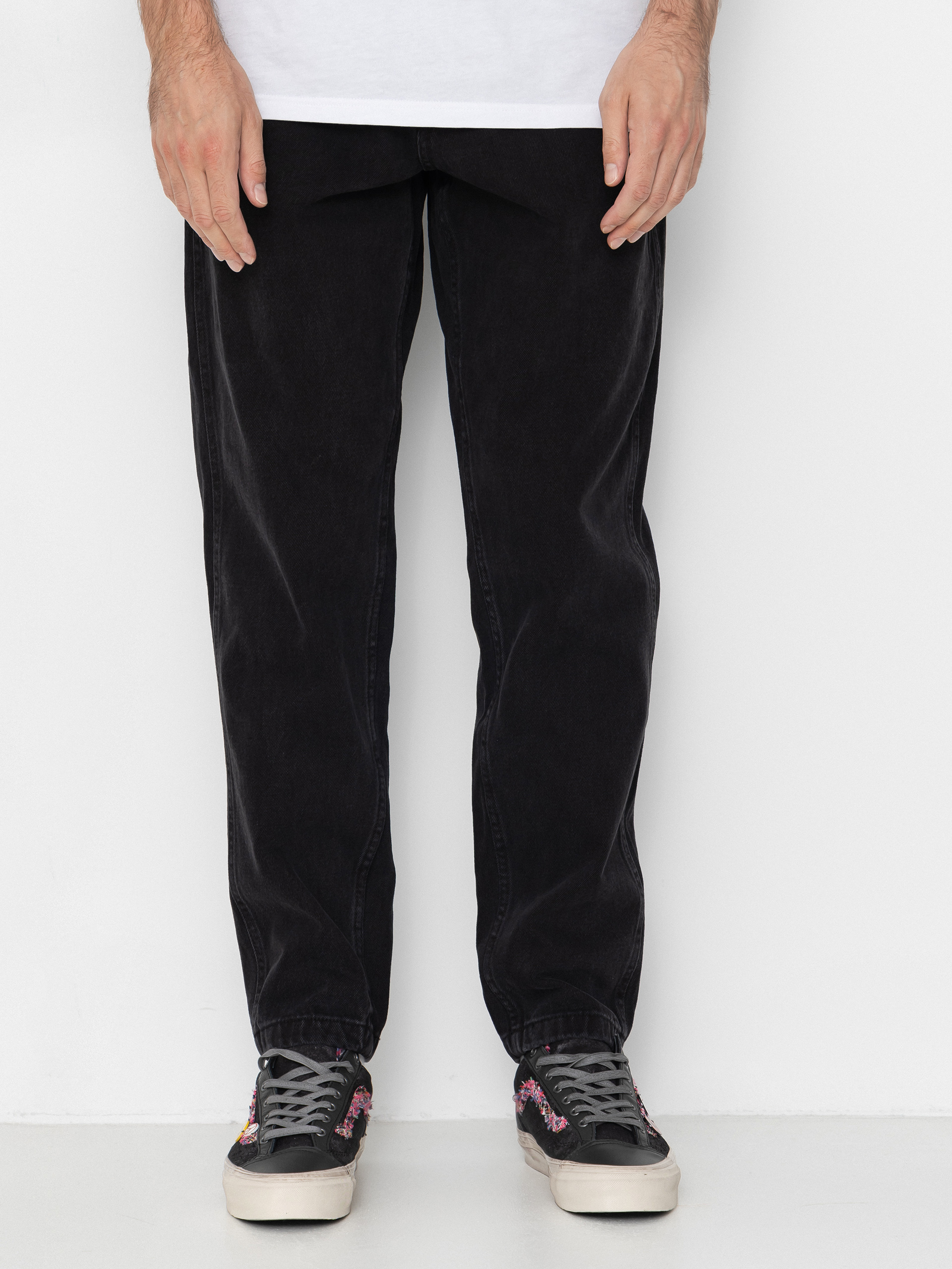 Kalhoty Karl Kani Small Signature Tapered Five Pocket Denim
