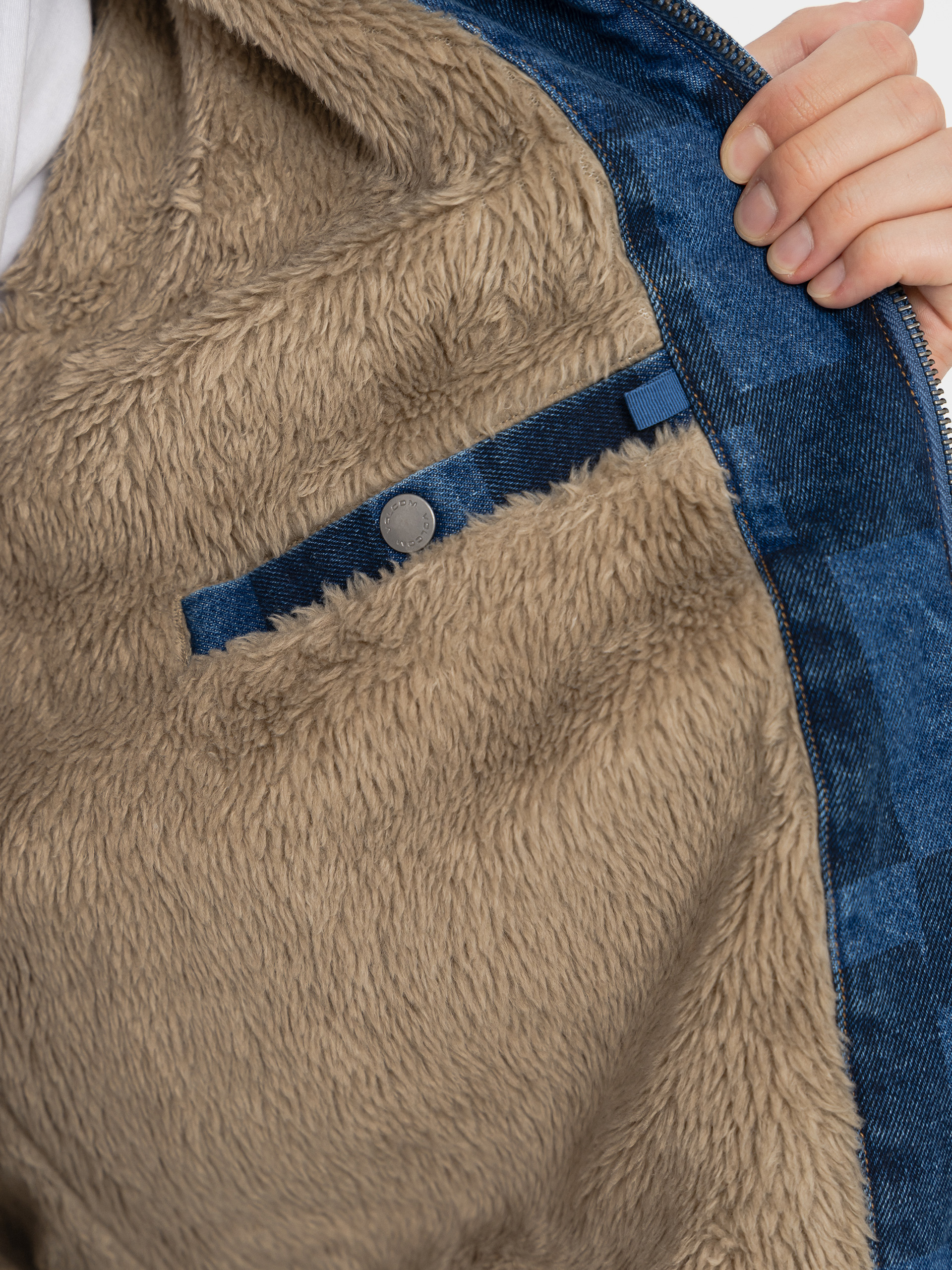 Bunda Volcom Fa Carrau (denim)