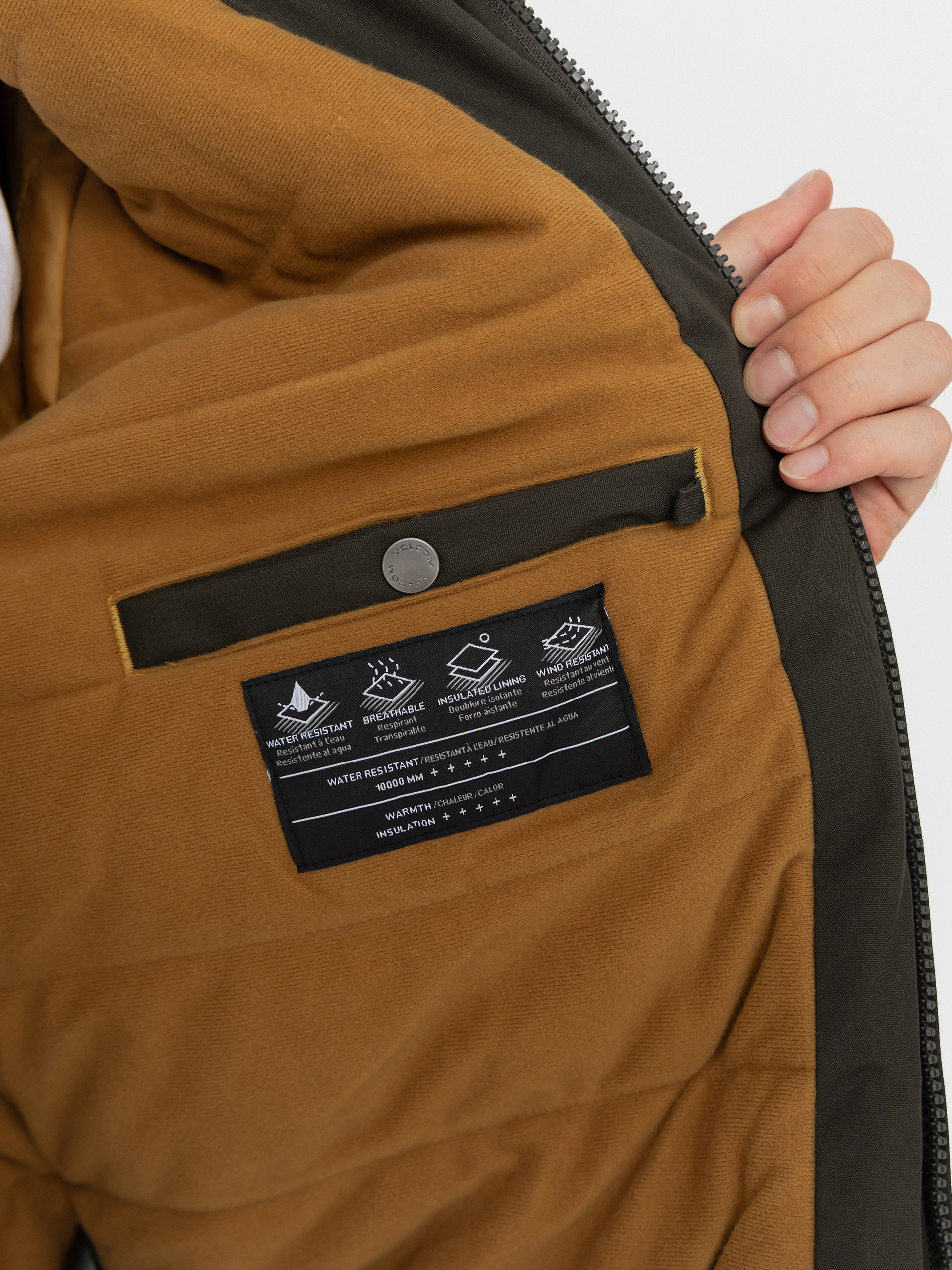 Bunda Volcom Hernan 10K (rinsed black)