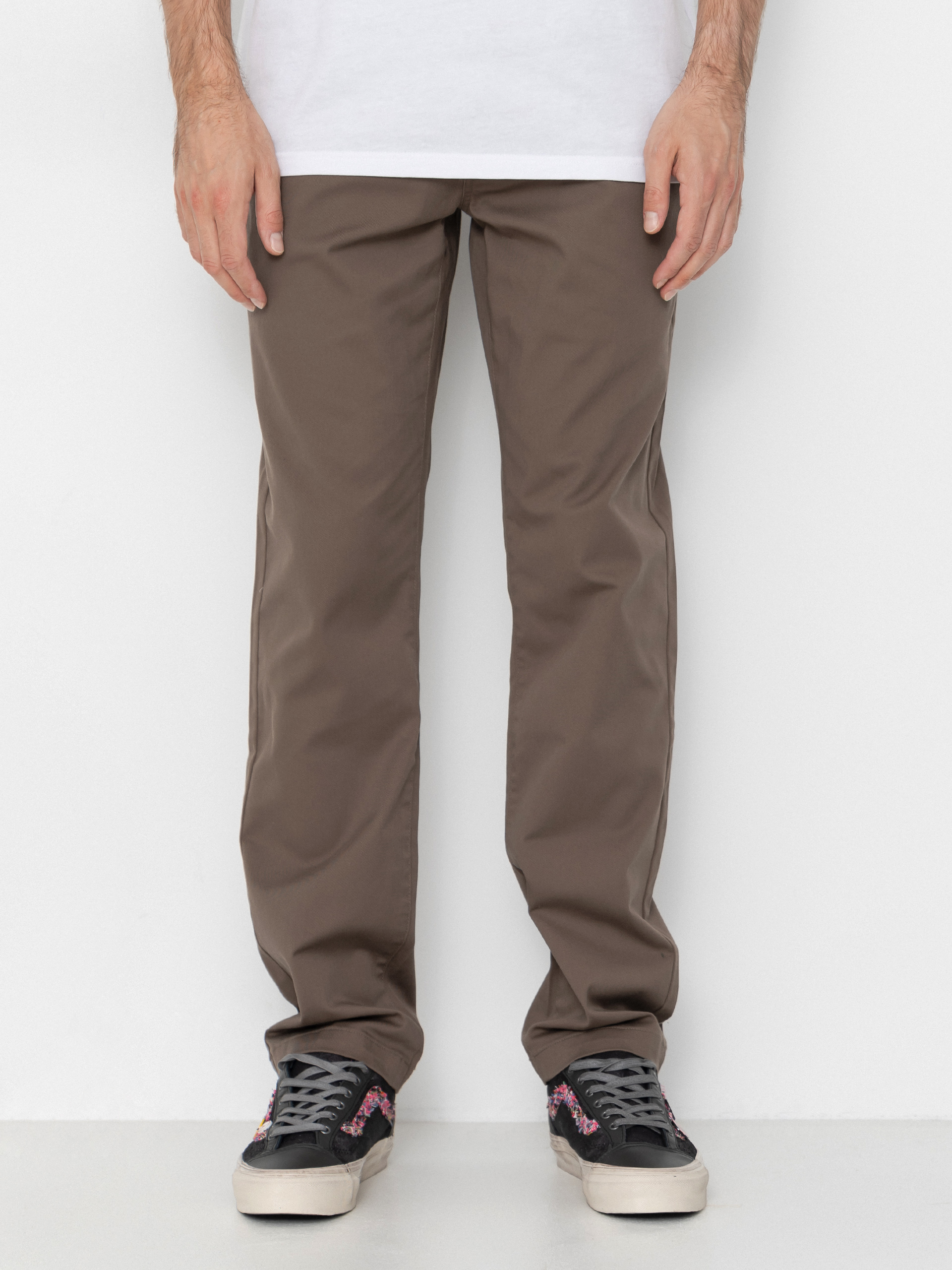 Kalhoty Volcom Frickin Modern Stret (mushroom)