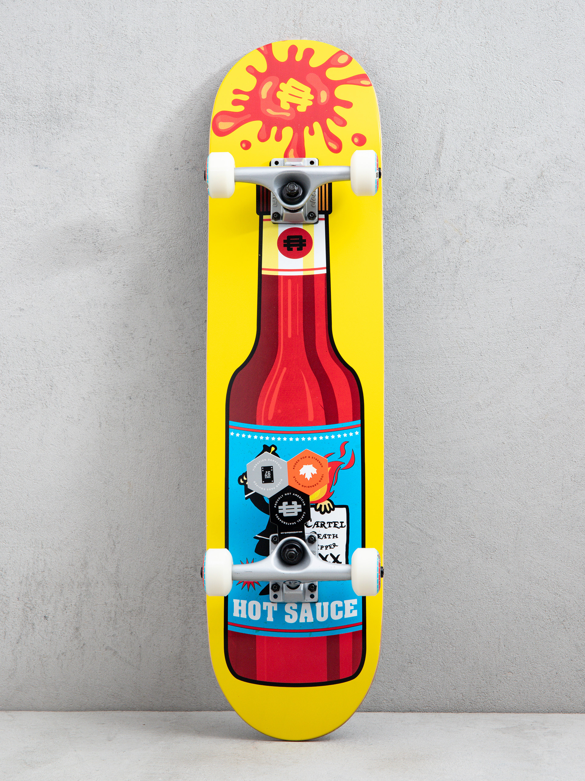 Skateboard Cartel Skateboards Hot sauce (yellow)