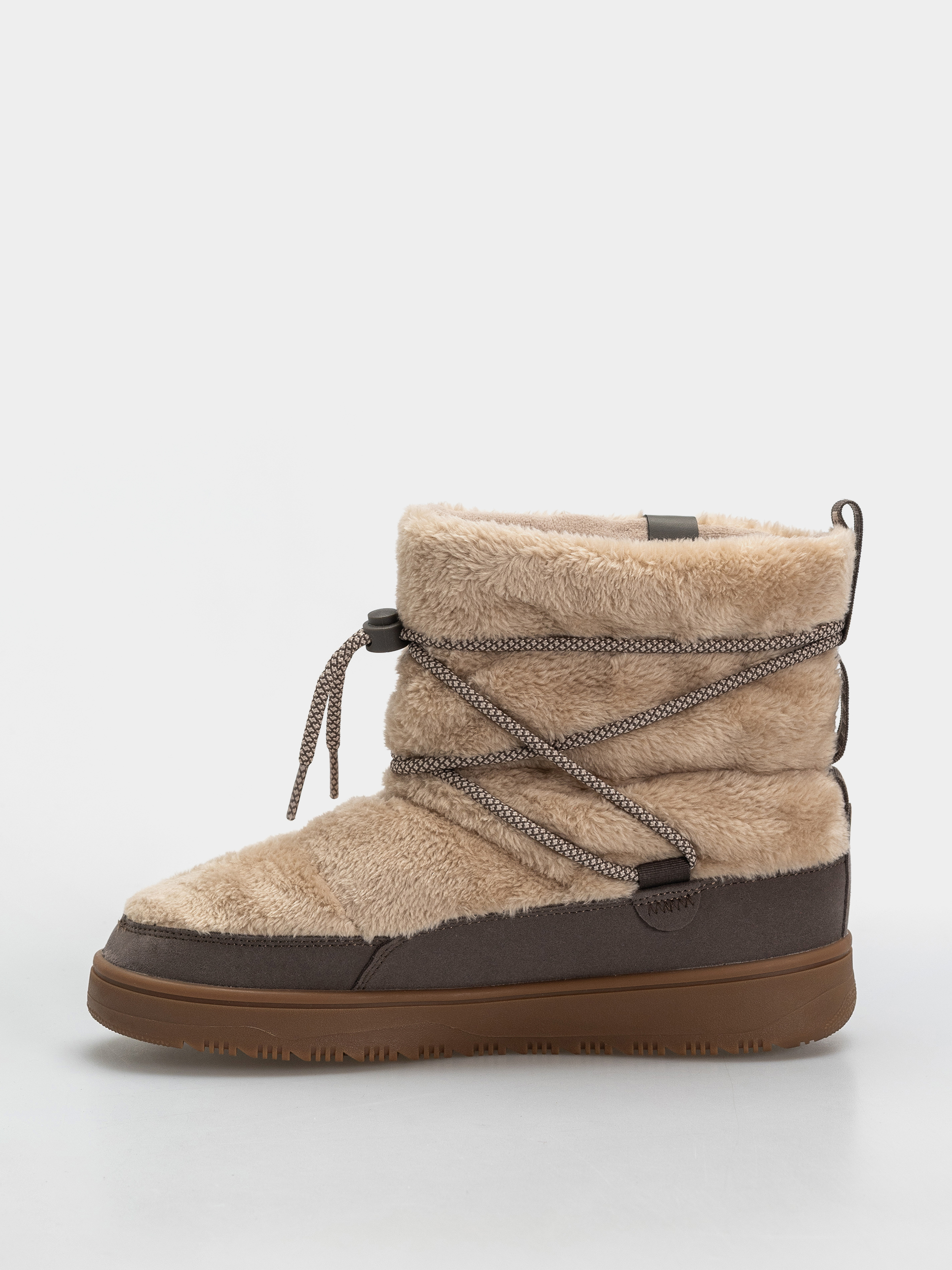 Boty Puma Snowbae Suede Wmn (birch/matte bronze)
