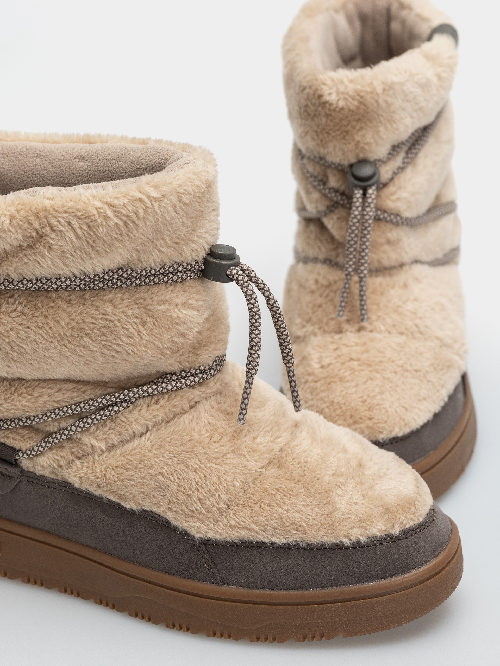 Boty Puma Snowbae Suede Wmn (birch/matte bronze)