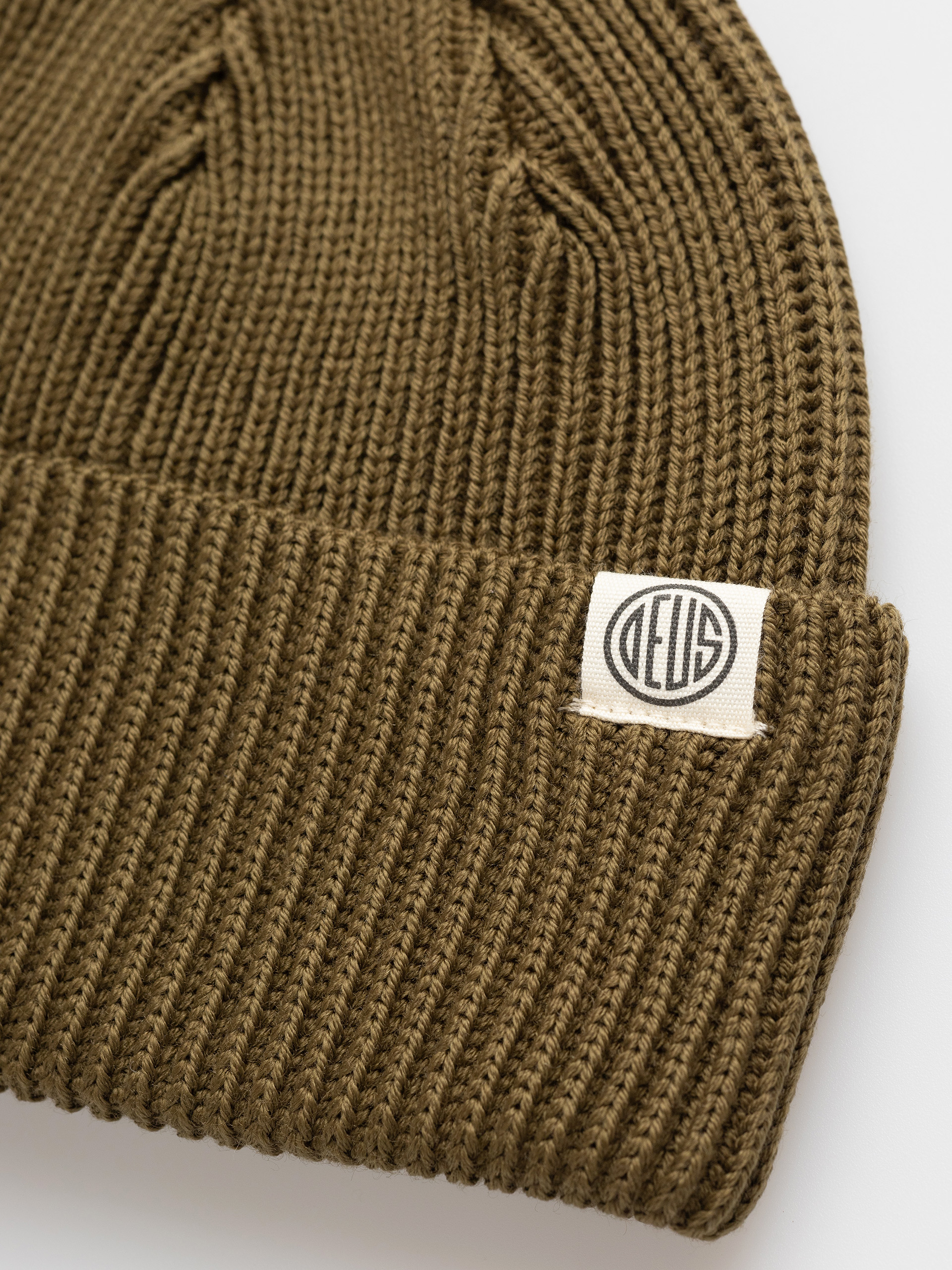 Čepice Deus Ex Machina Pill Merino (olive green)