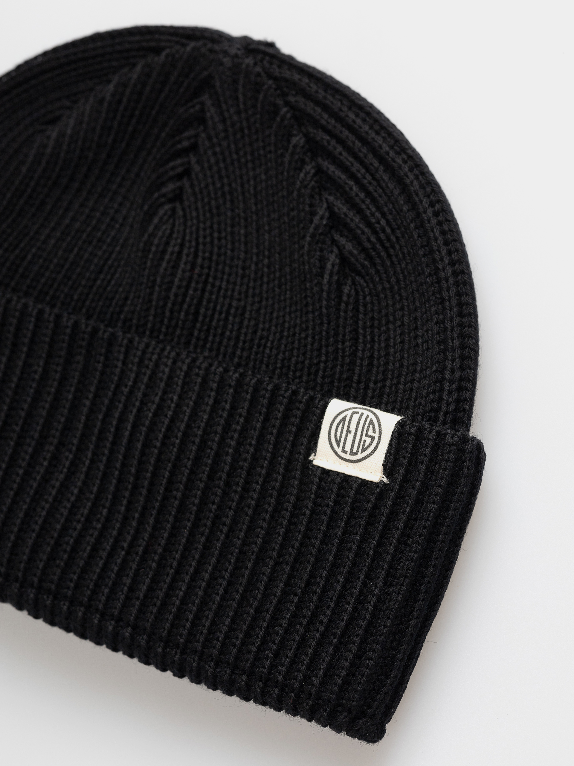 Čepice Deus Ex Machina Pill Merino (black)