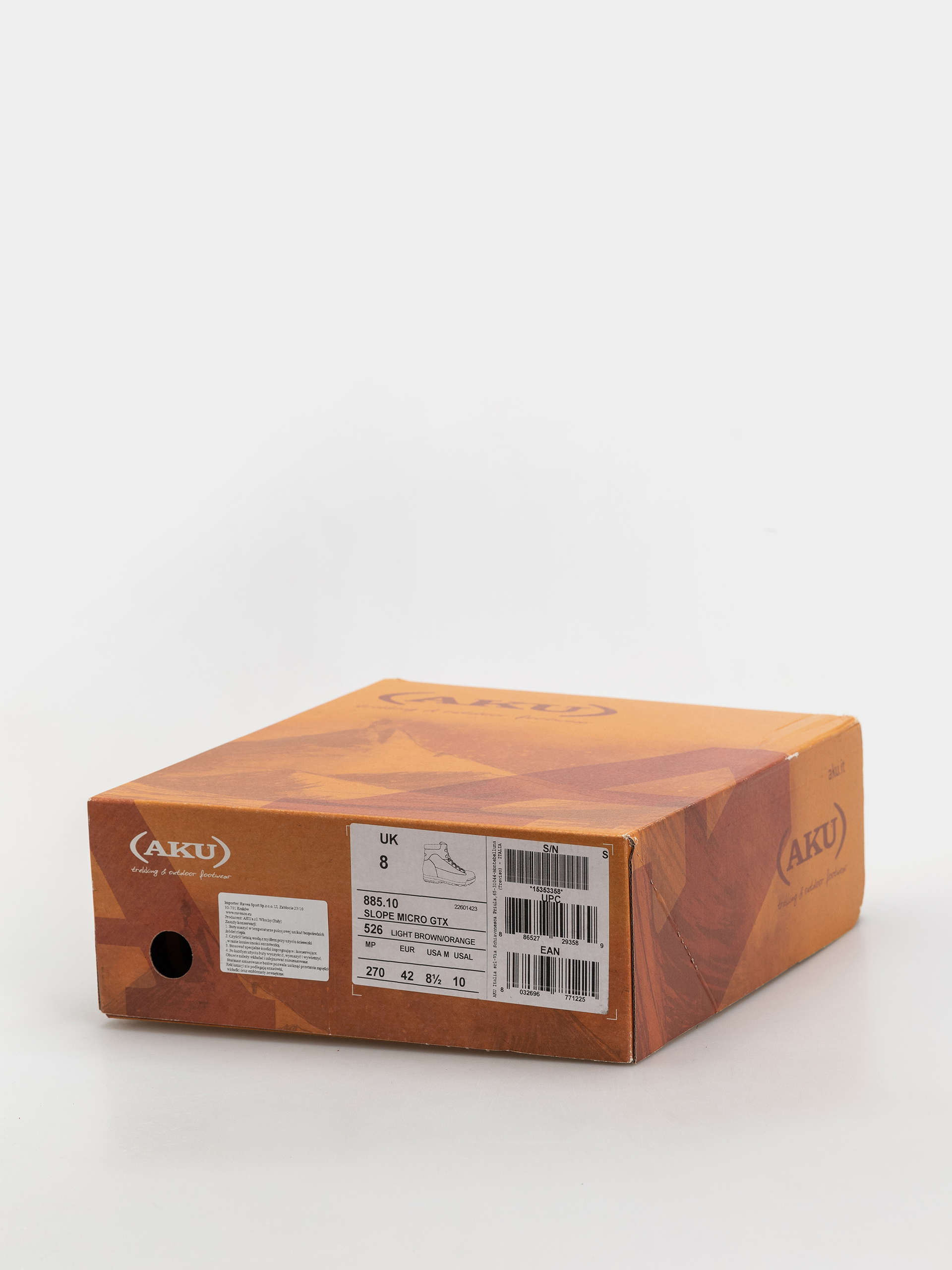 Boty AKU Slope Micro GTX (light brown/orange)