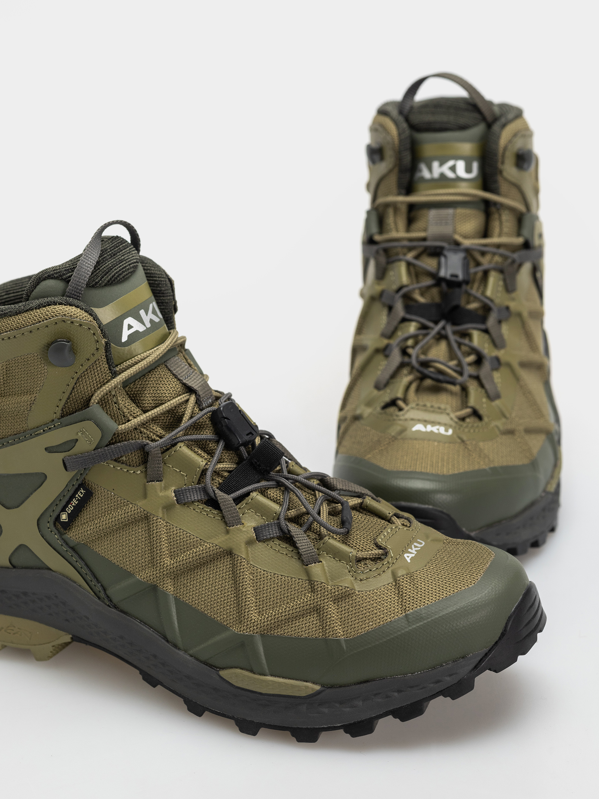 Boty AKU Rocket Mid GTX (olive/anthracite)