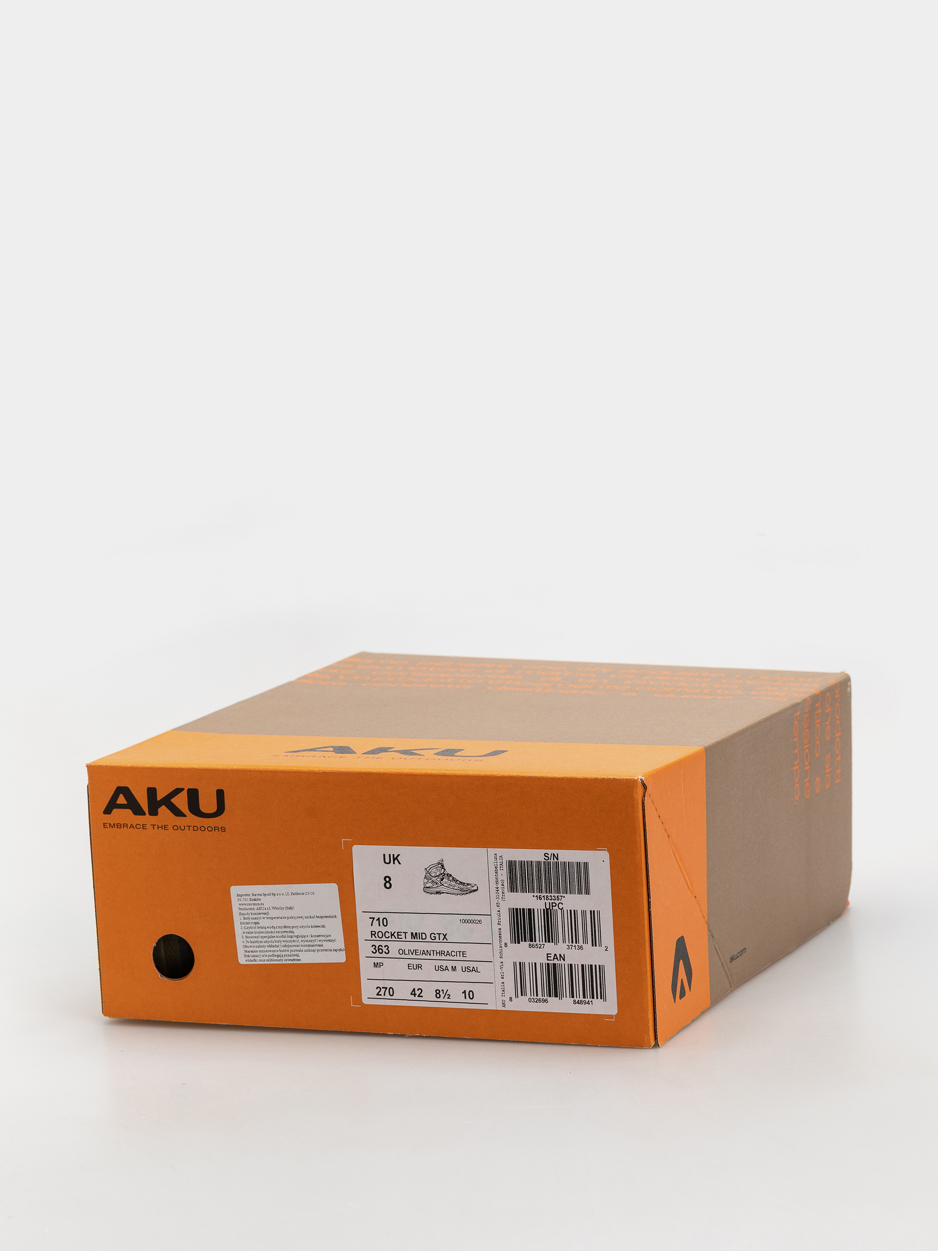 Boty AKU Rocket Mid GTX (olive/anthracite)