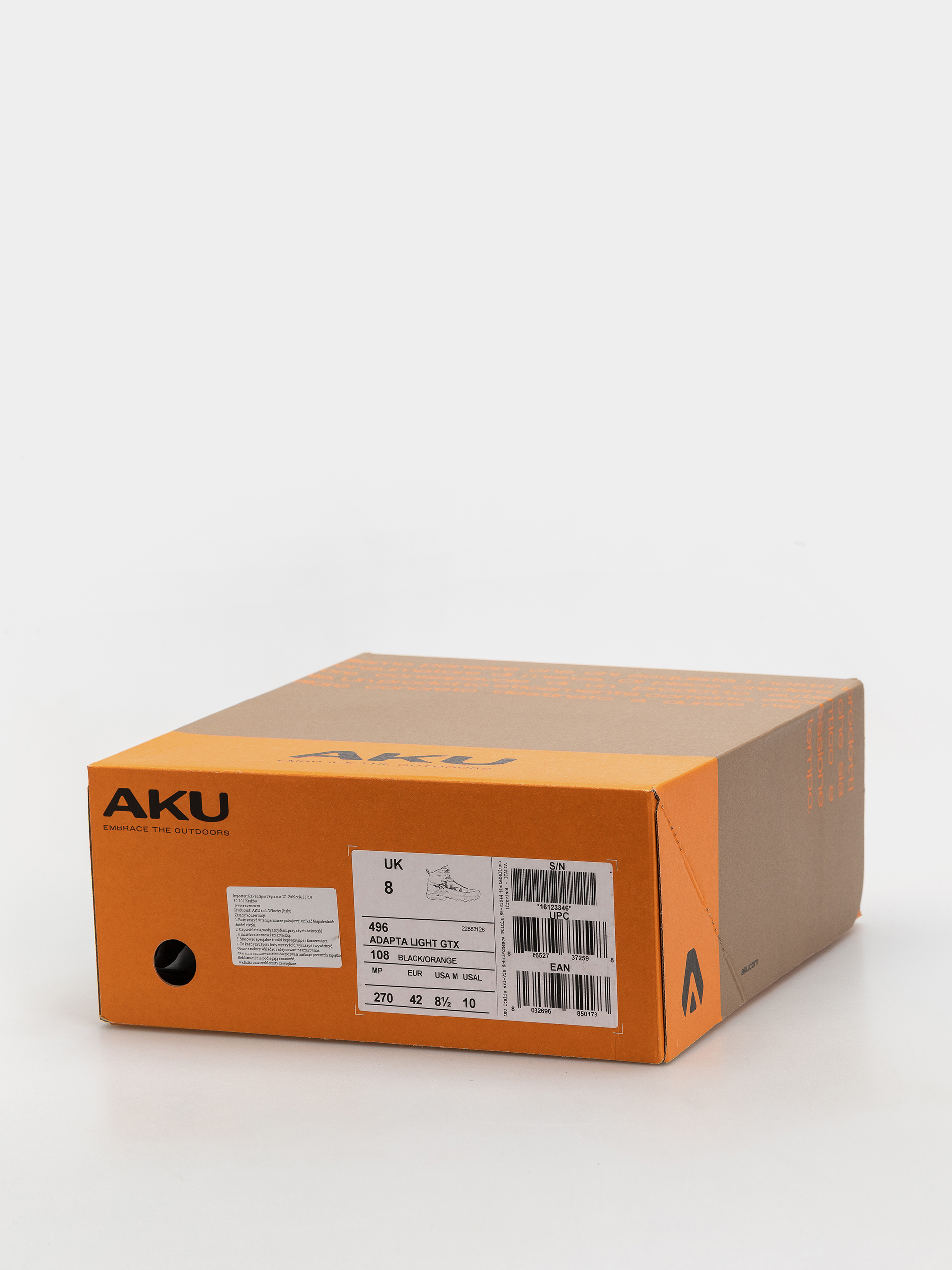 Boty AKU Adapta Light GTX (black/orange)