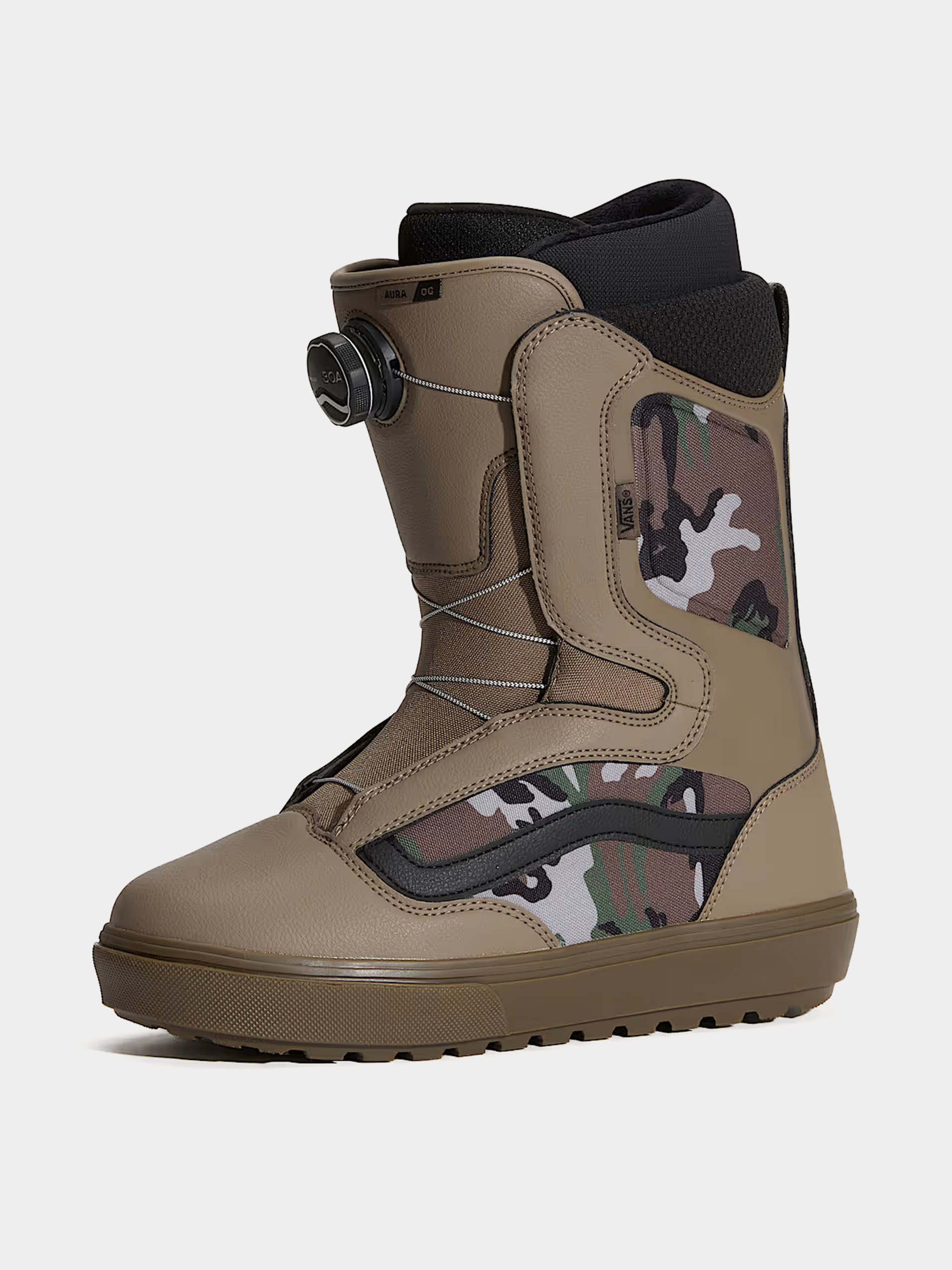 Pánské Boty na snowboard Vans Aura Og (camo/black)