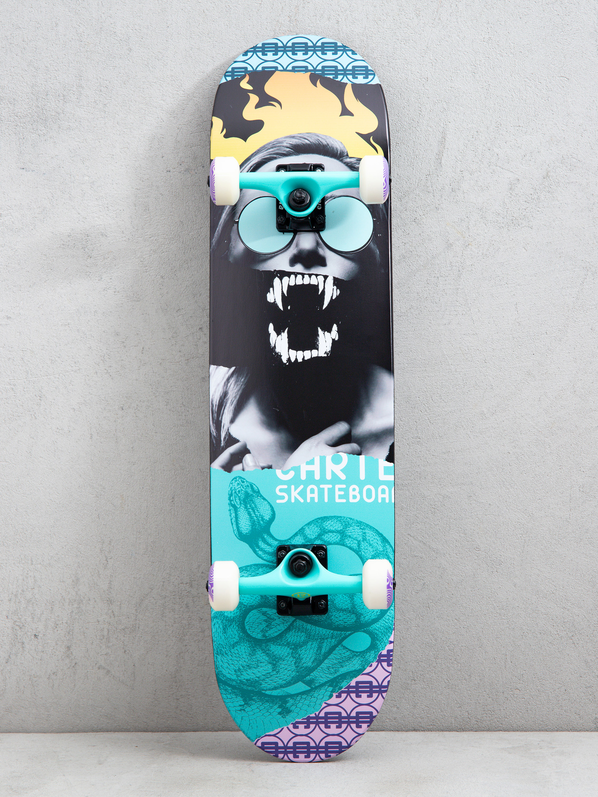 Skateboard Cartel Skateboards Venom (green)