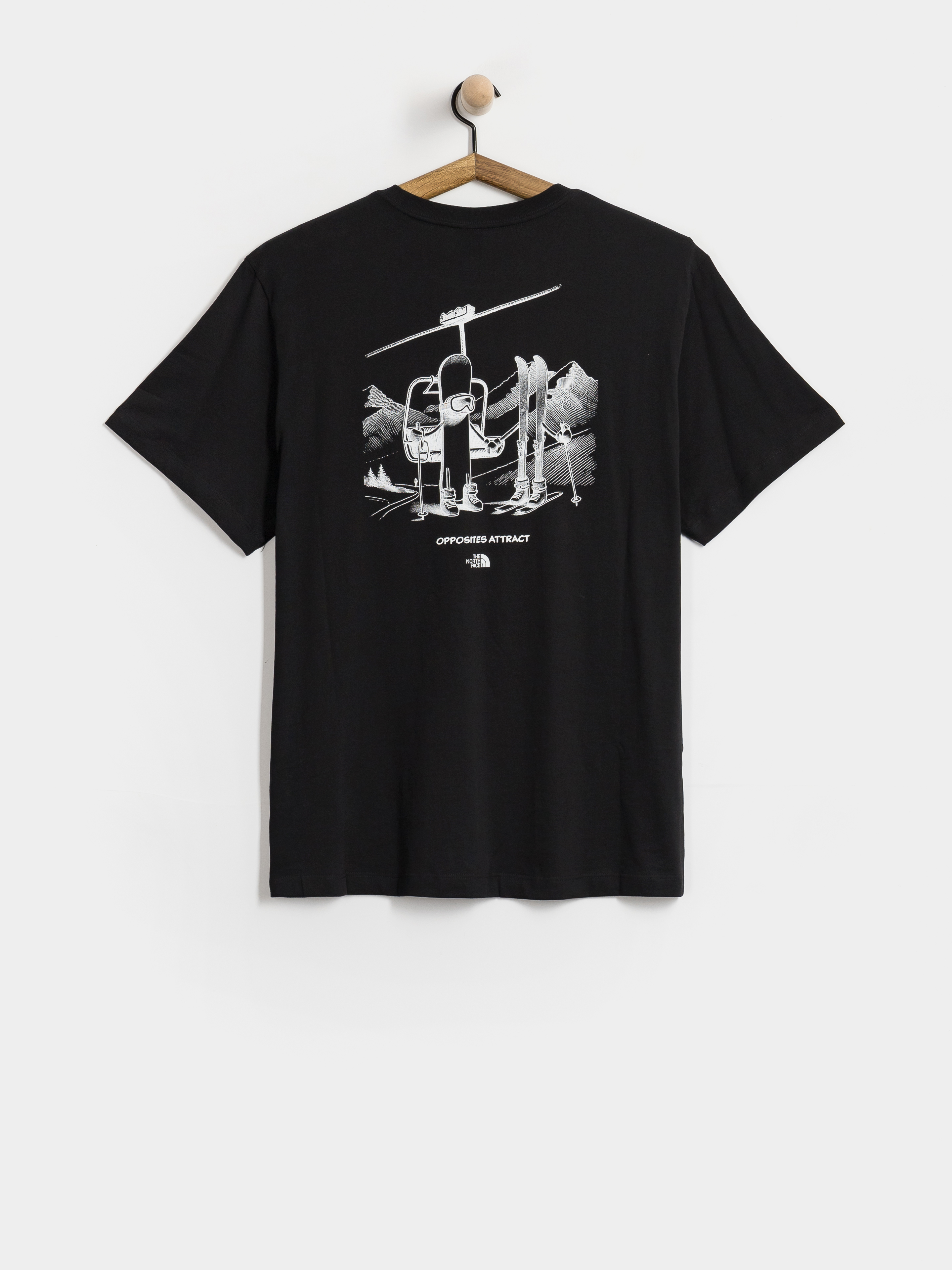 Tričko The North Face Opposites Attract Relaxed (tnf black)